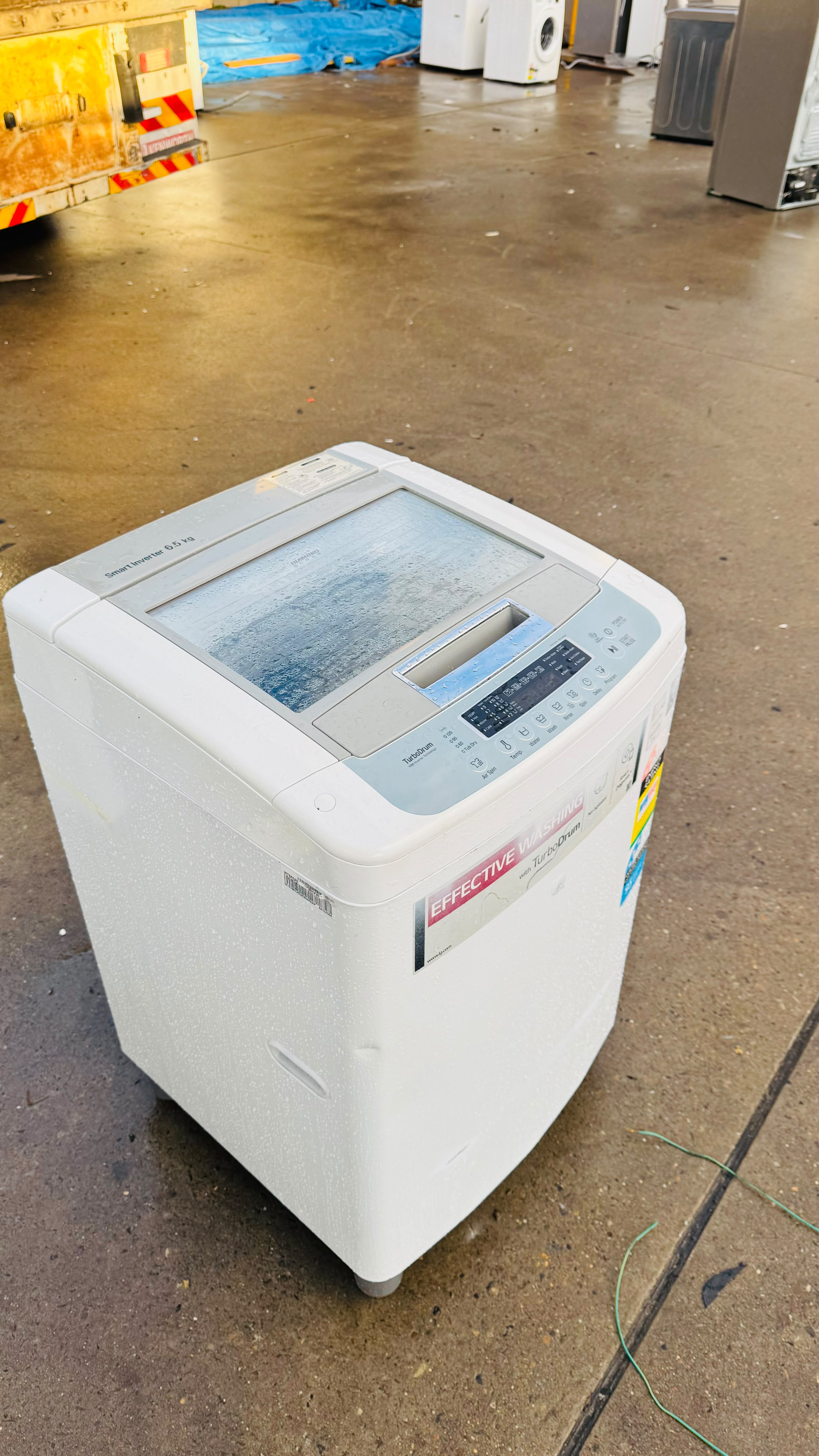 LG 6.5KGS TOP LOADER WASHING MACHINE