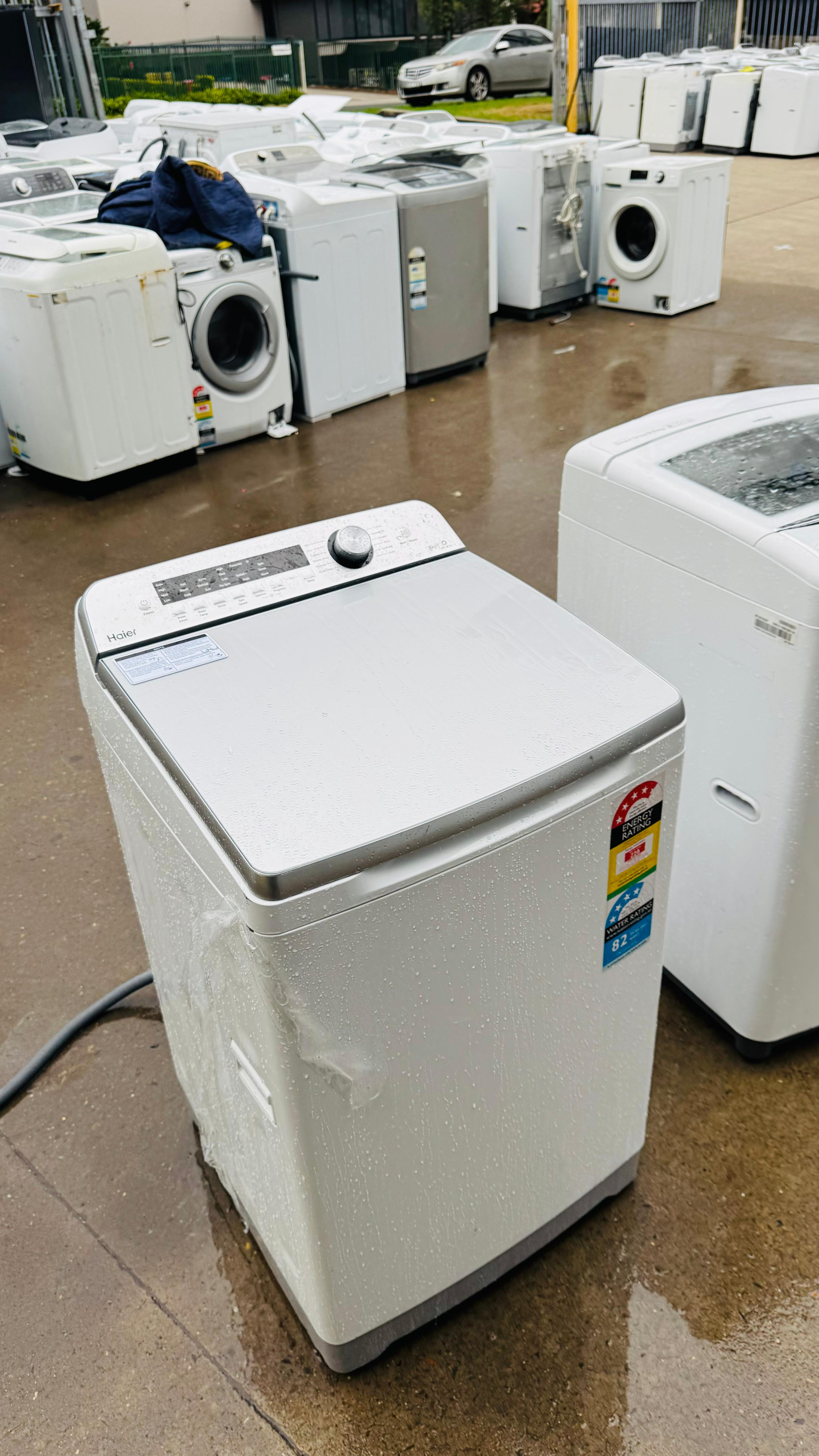 HAIER 8KGS TOP LOADER WASHING MACHINE