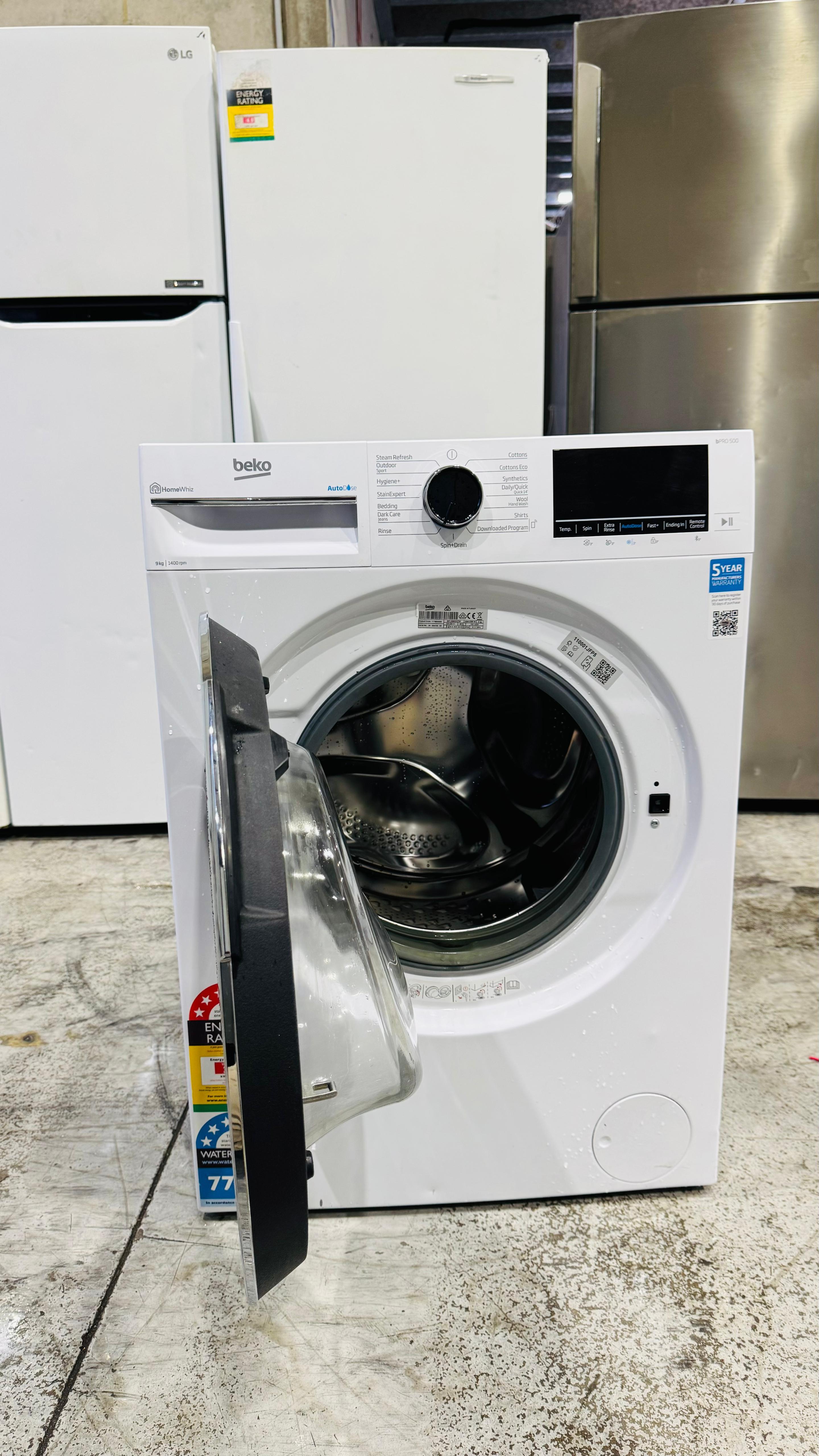 BEKO 9KGS FRONT LOADER WASHING MACHINE