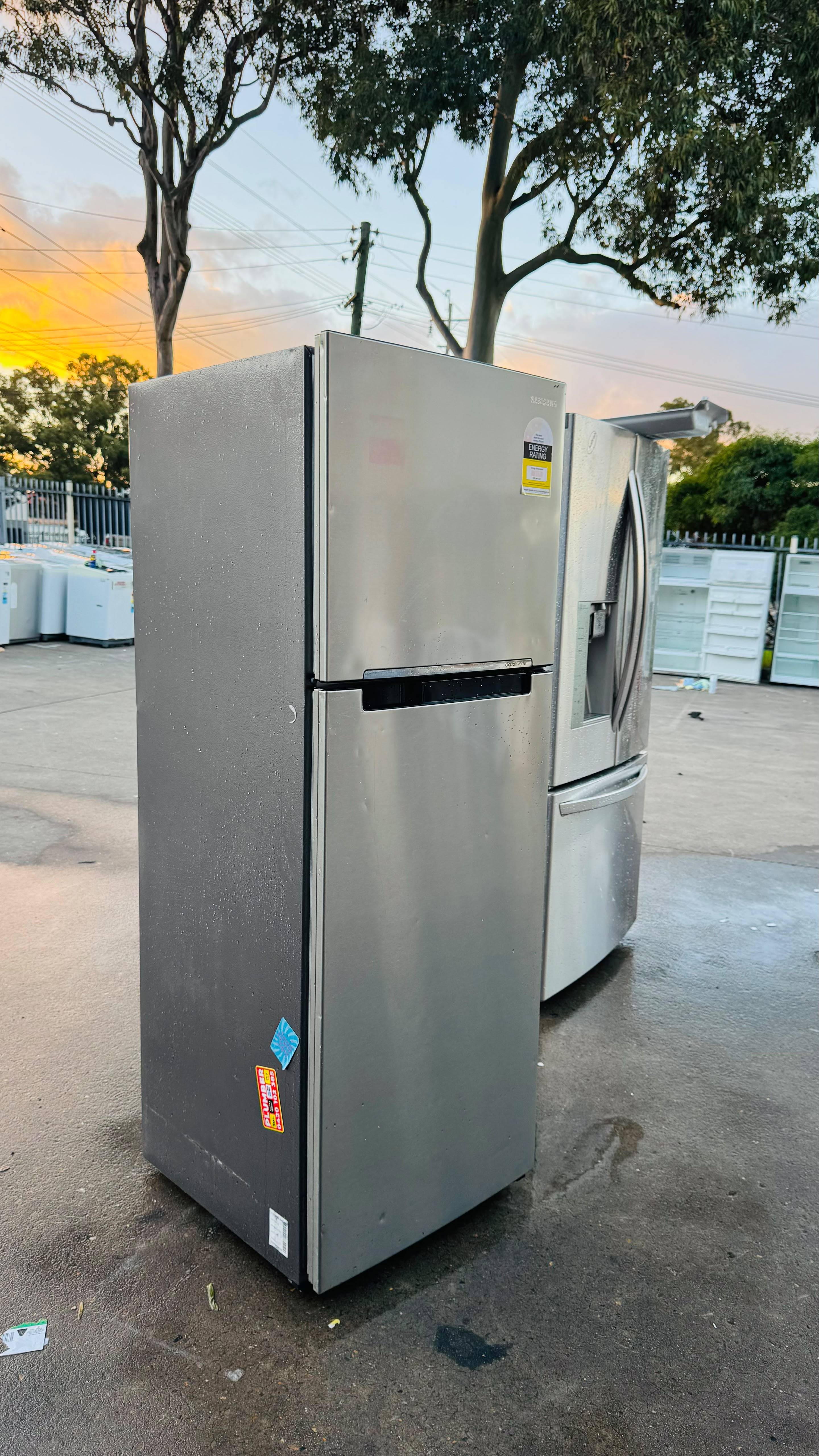 SAMSUNG 341 LITRES FRIDGE FREEZER