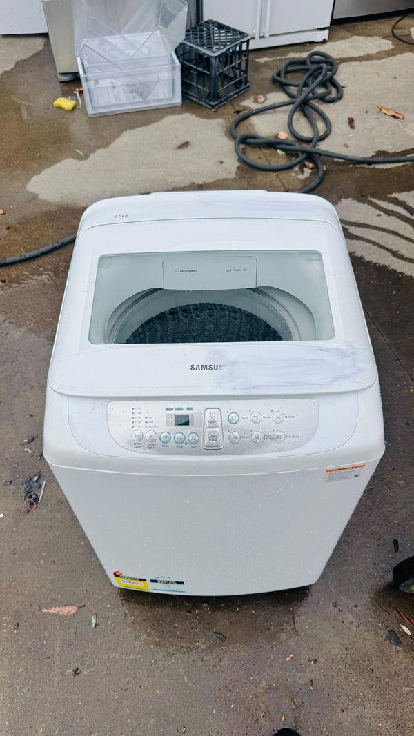 SAMSUNG 6.5KGS TOP LOADER WASHING MACHINE