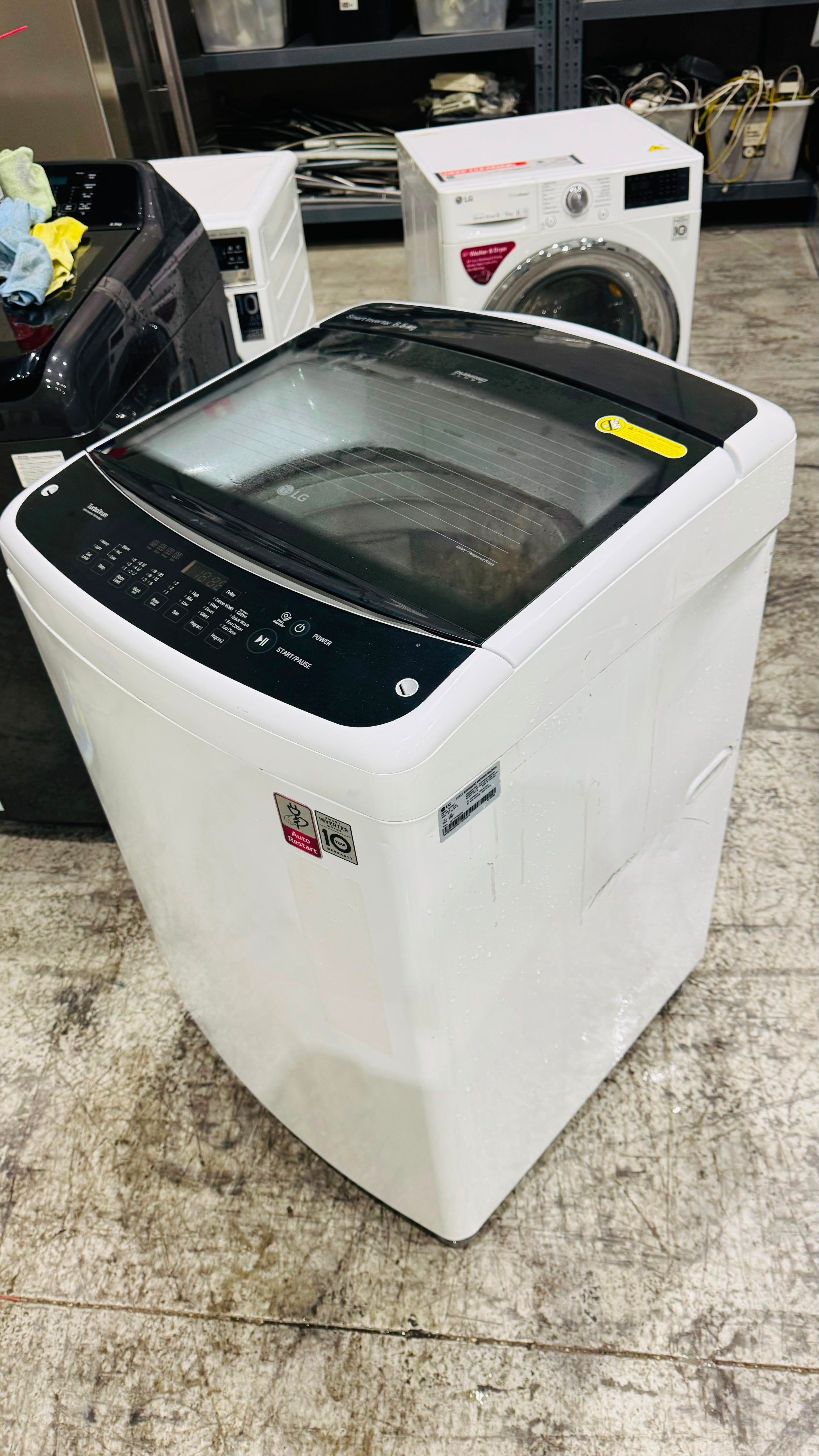LG 8.5KGS TOP LOADER WASHING MACHINE