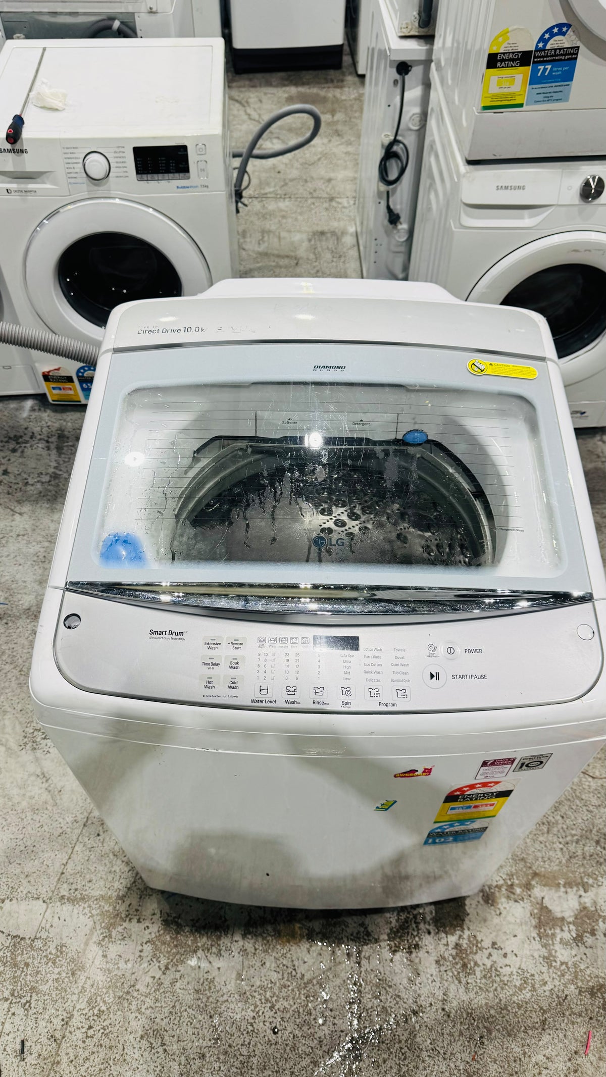 LG 10KGS TOP LOADER WASHING MACHINE