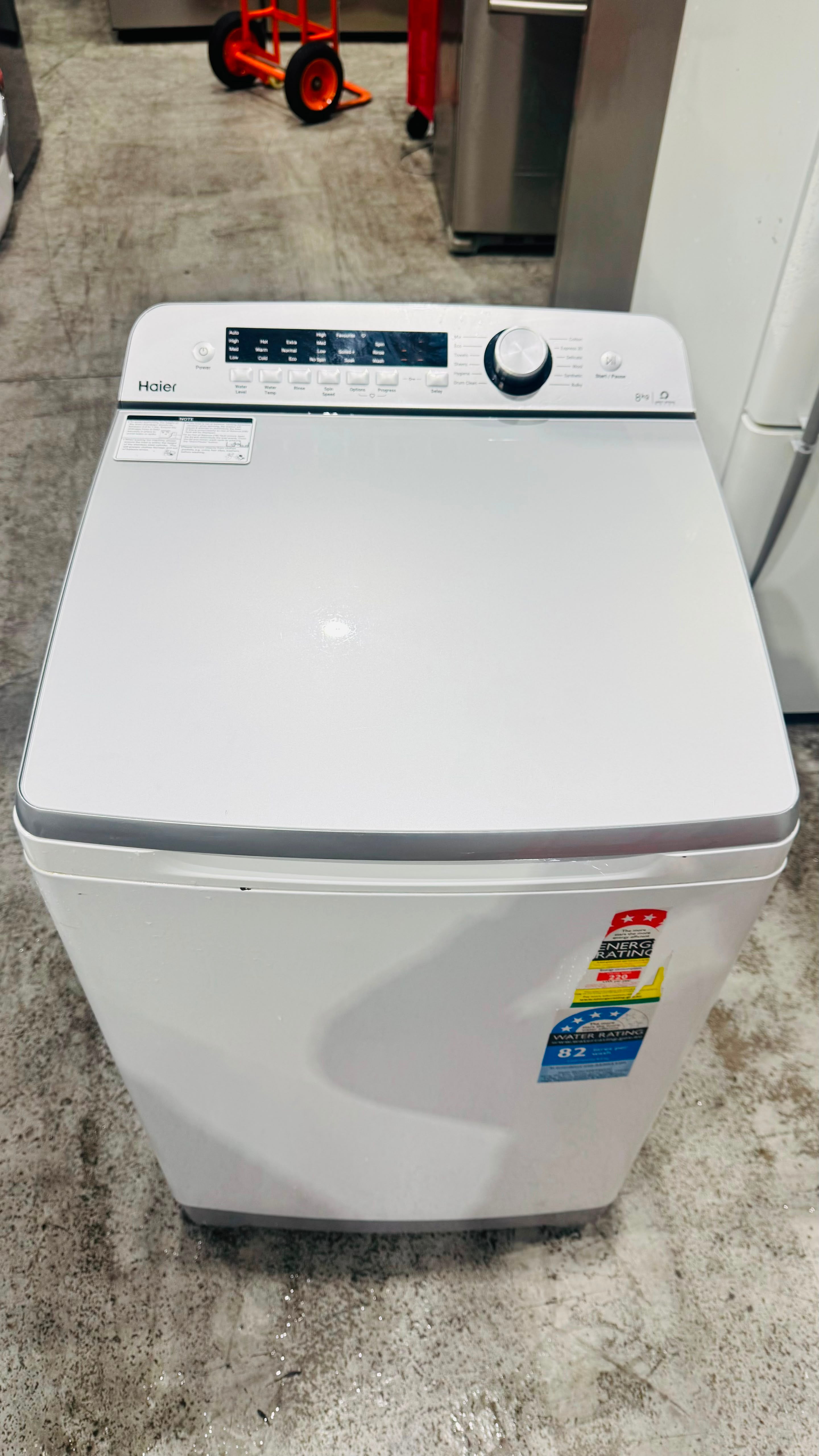 HAIER 8KGS TOP LOADER WASHING MACHINE