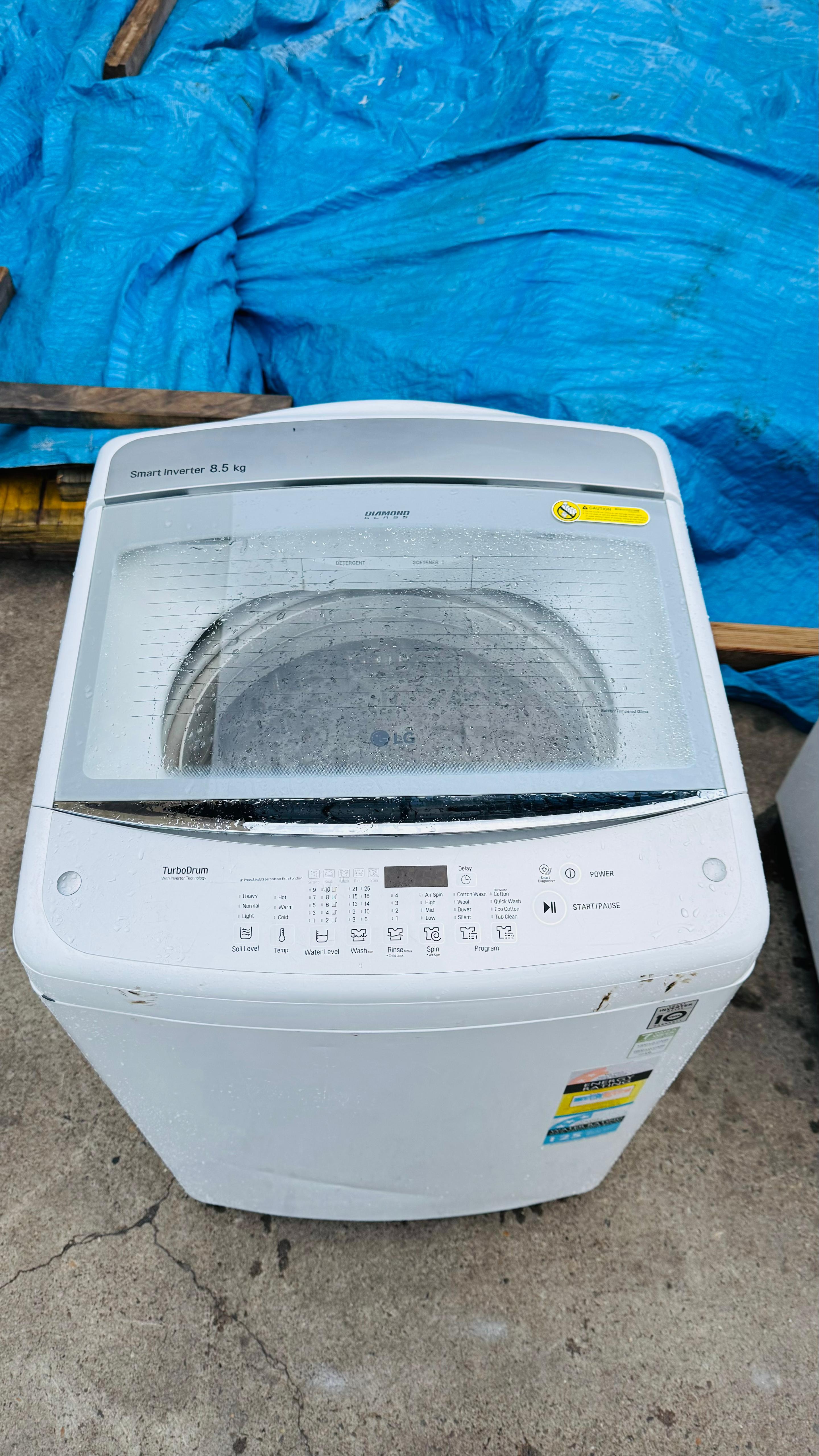 LG 8.5KGS TOP LOADER WASHING MACHINE