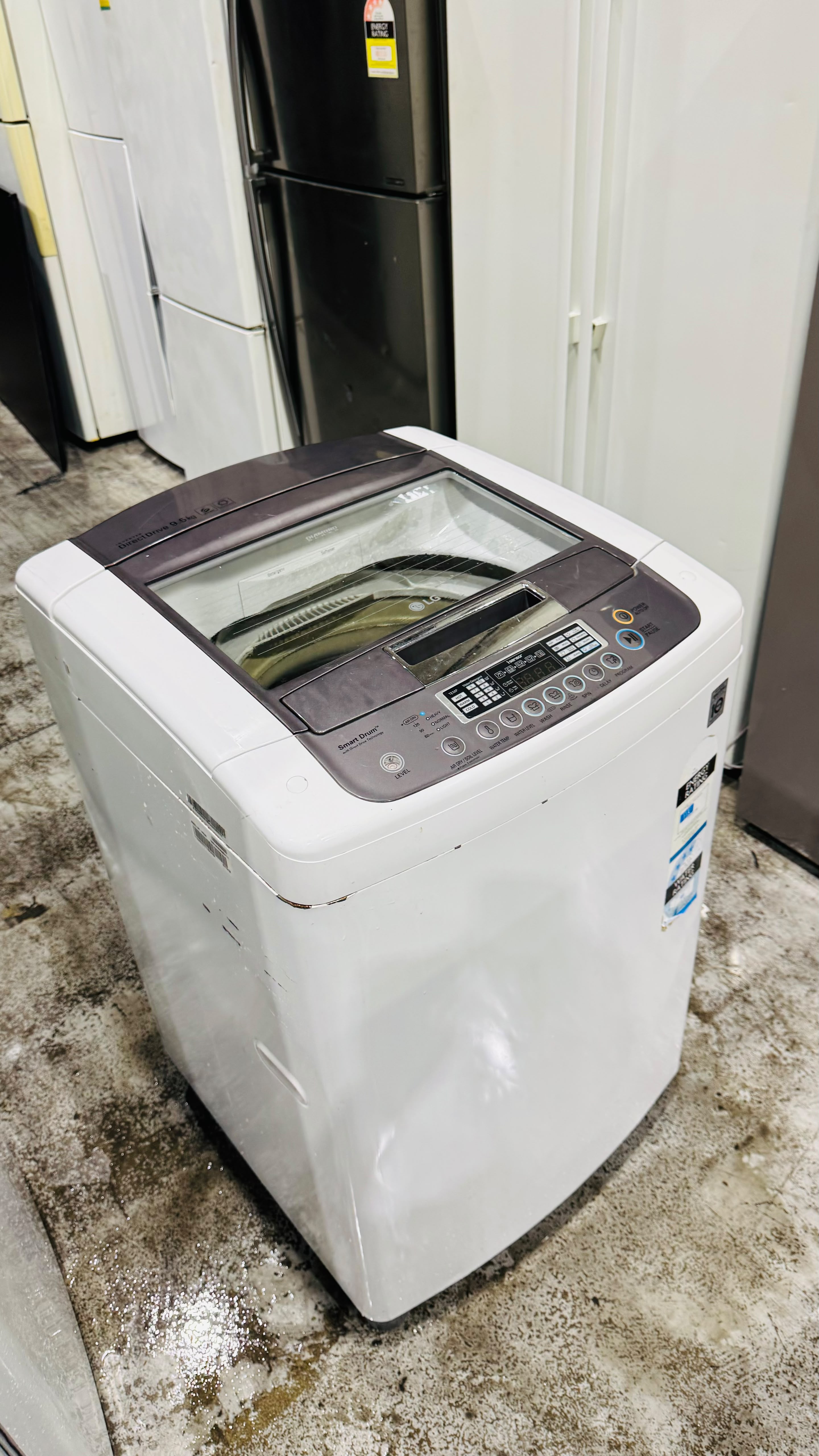 LG 9.5KGS TOP LOADER WASHING MACHINE
