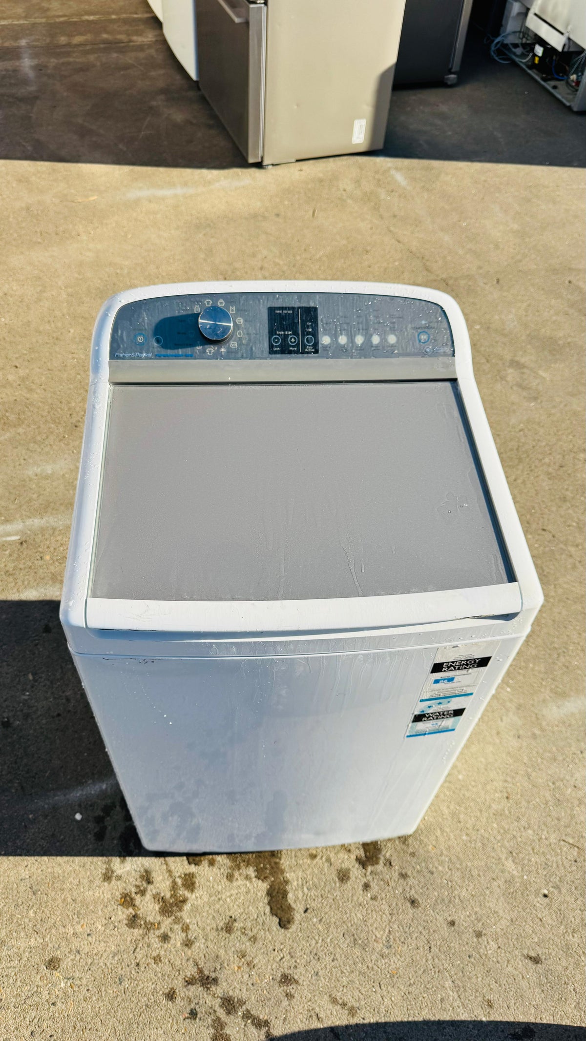 FISHER AND PAYKEL 8KGS TOP LOADER WASHING MACHINE