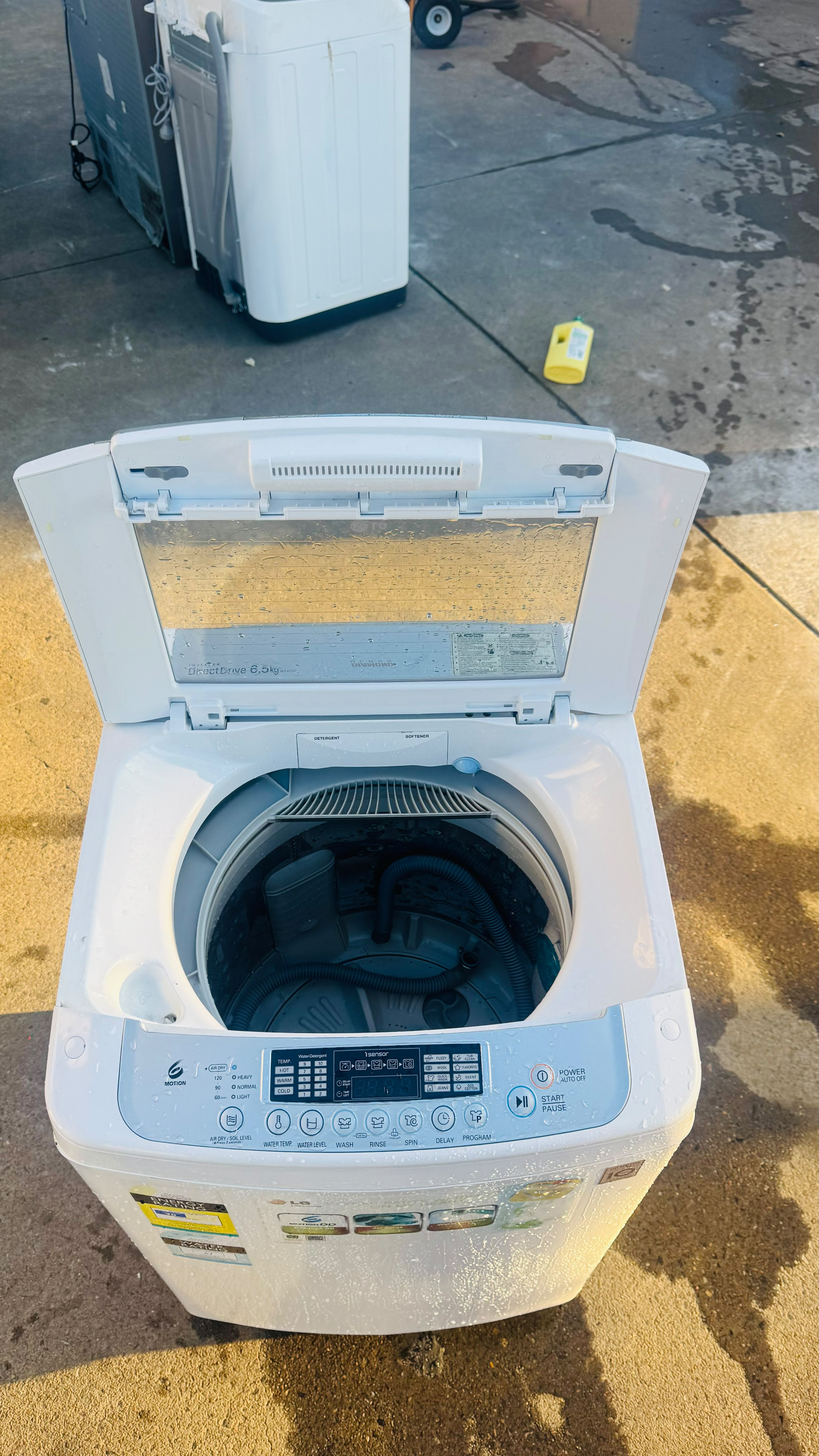 LG 6.5KGS TOP LOADER WASHING MACHINE