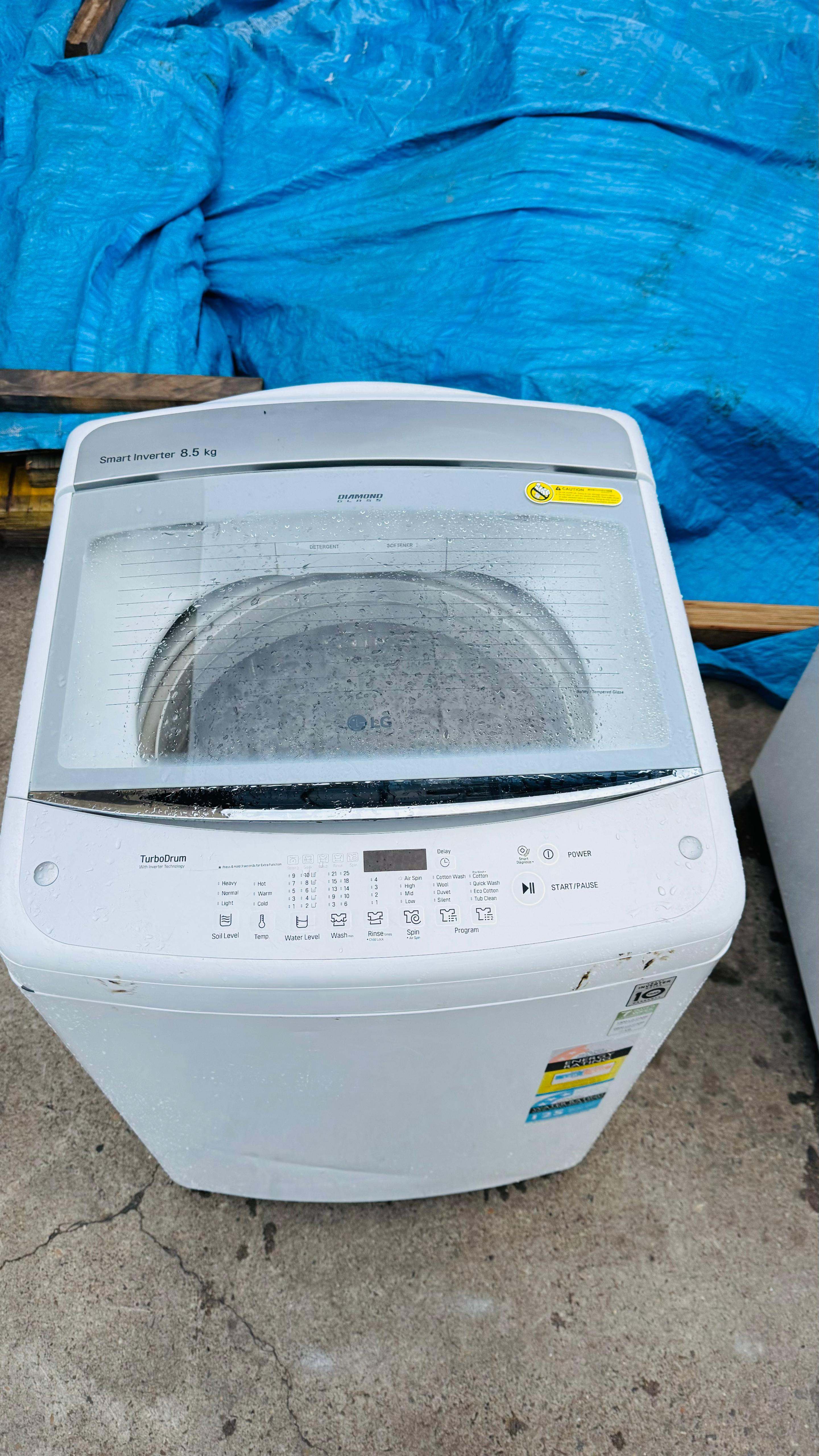 LG 8.5KGS TOP LOADER WASHING MACHINE