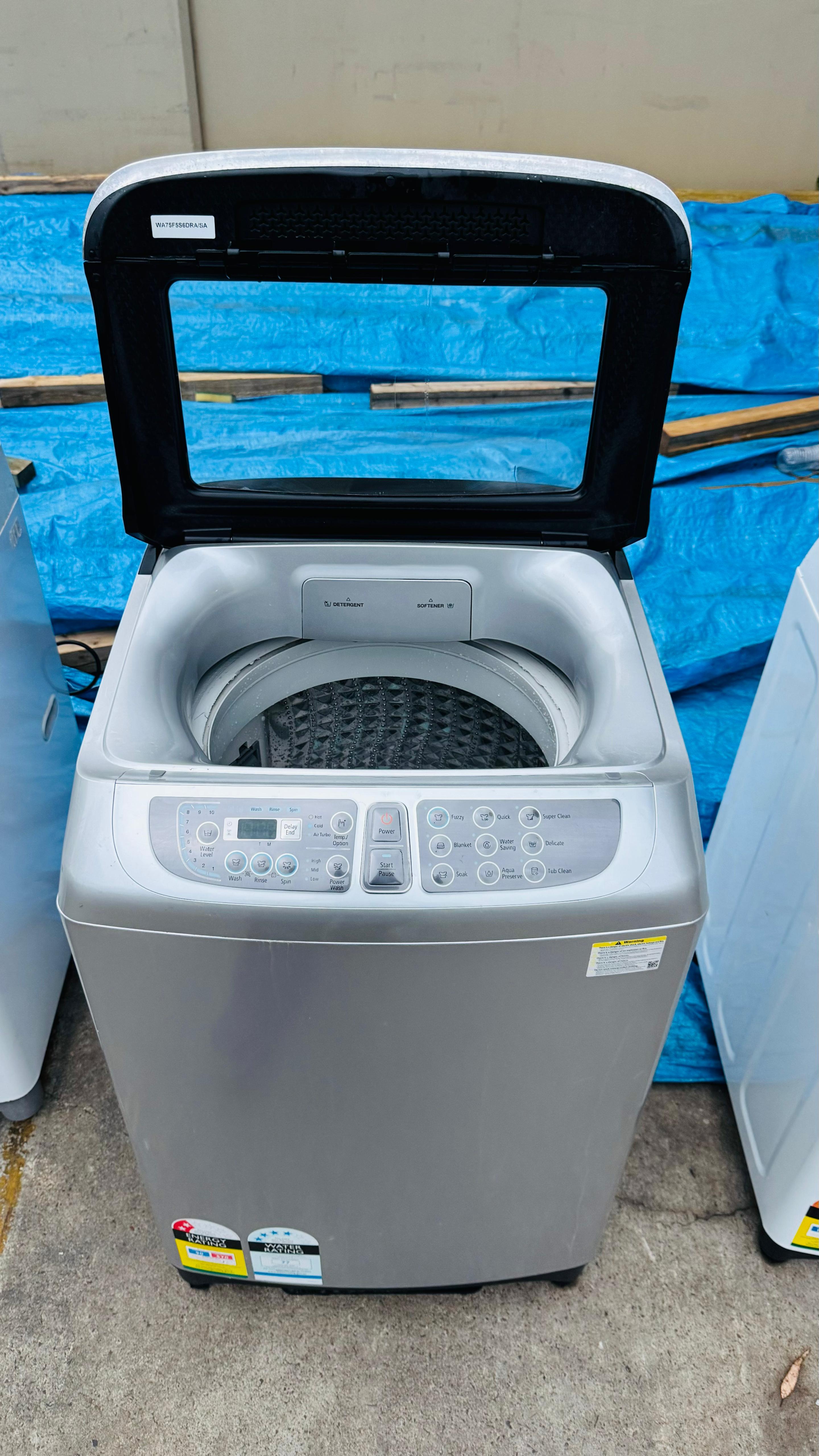 SAMSUNG 7.5KGS TOP LOADER WASHING MACHINE