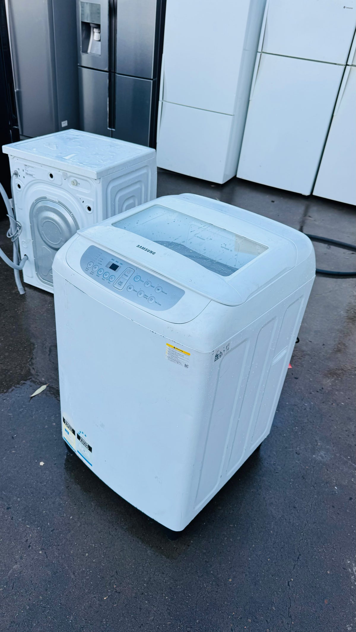 SAMSUNG 6.5KGS TOP LOADER WASHING MACHINE