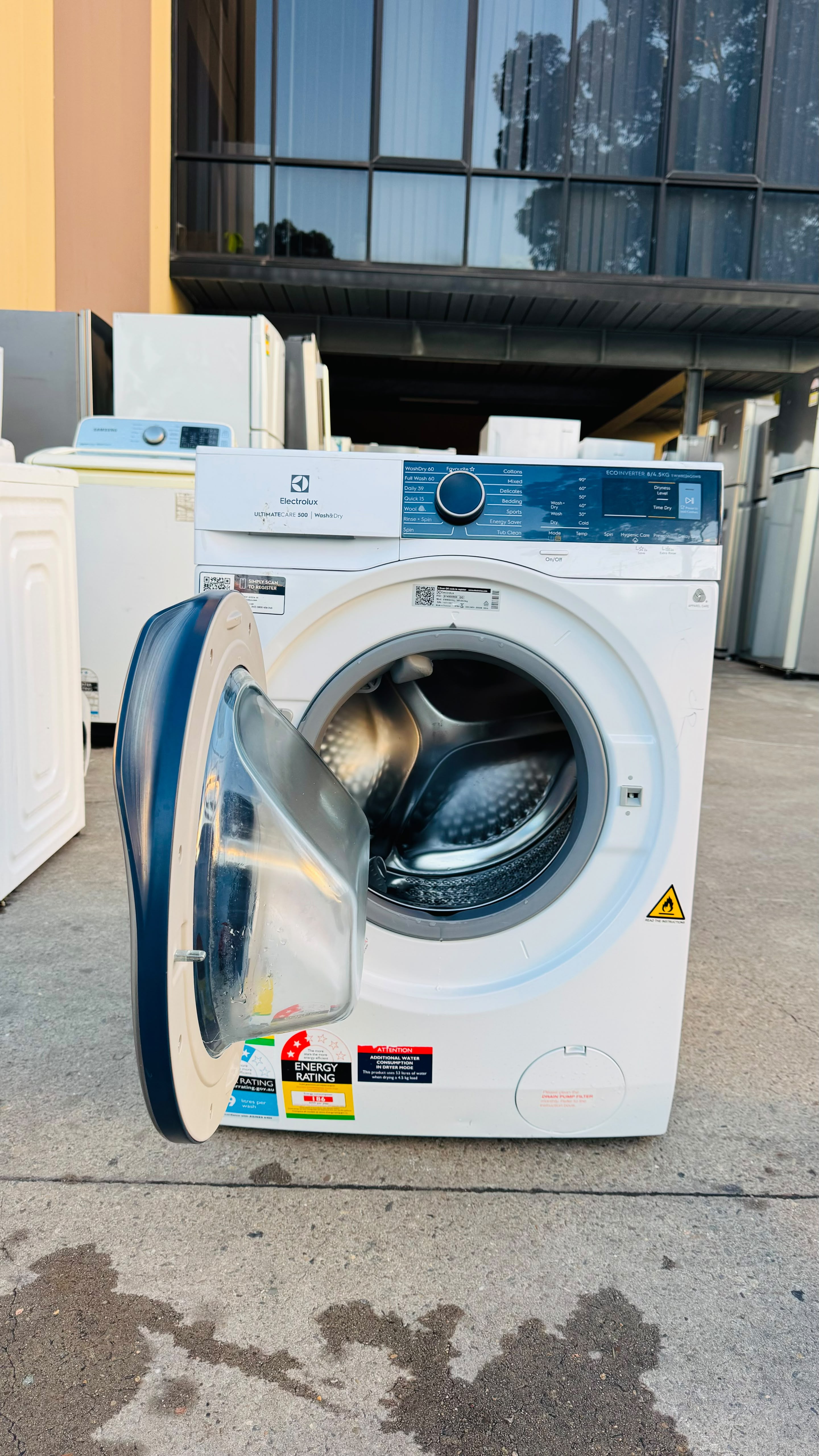 ELECTROLUX 8KGS FRONT LOADER WASHING MACHINE