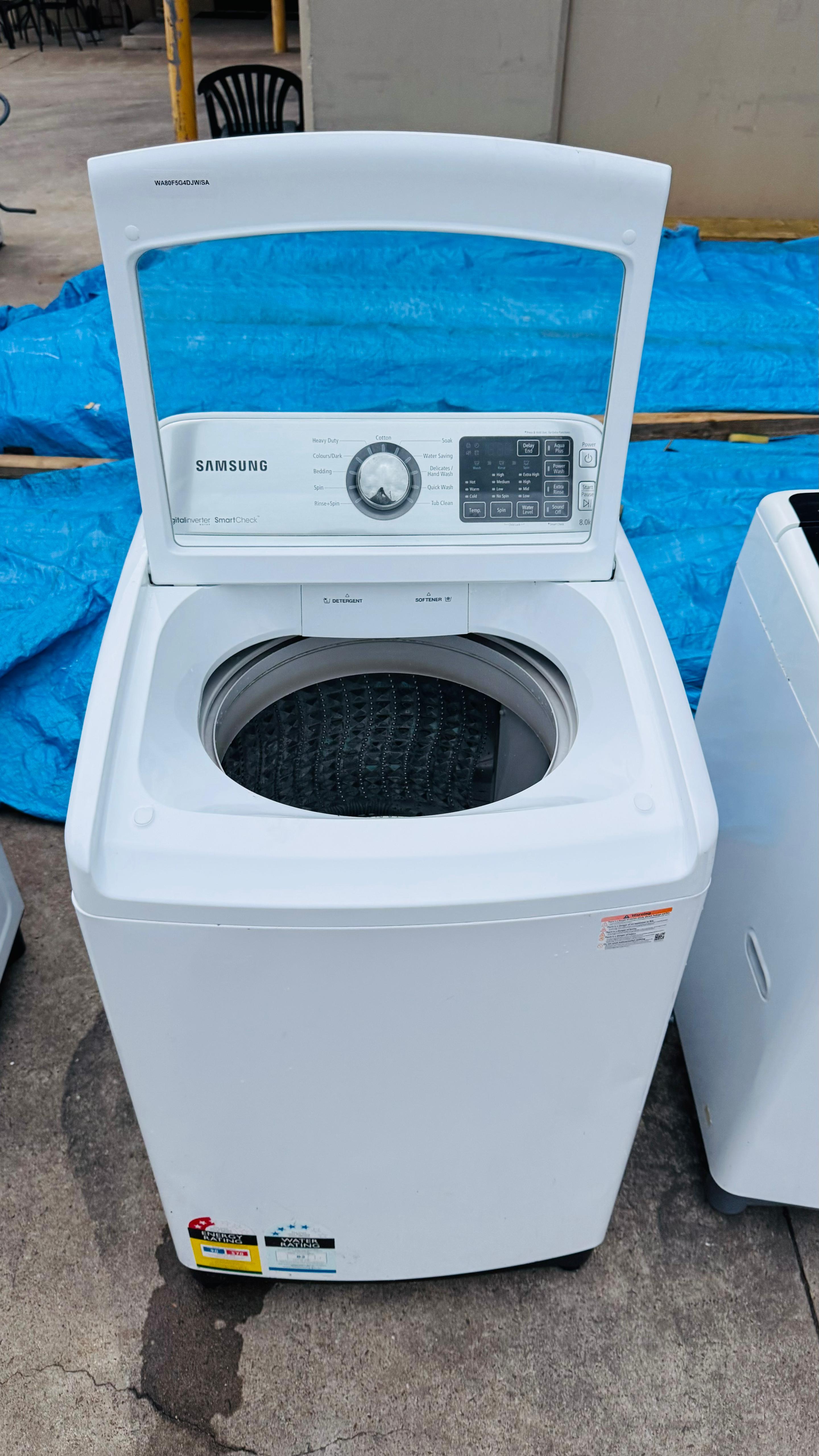 SAMSUNG 8KGS TOP LOADER WASHING MACHINE