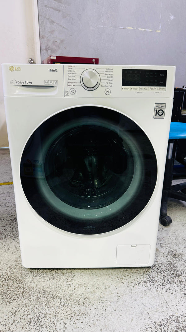 LG 10KGS FRONT LOADER WASHING MACHINE