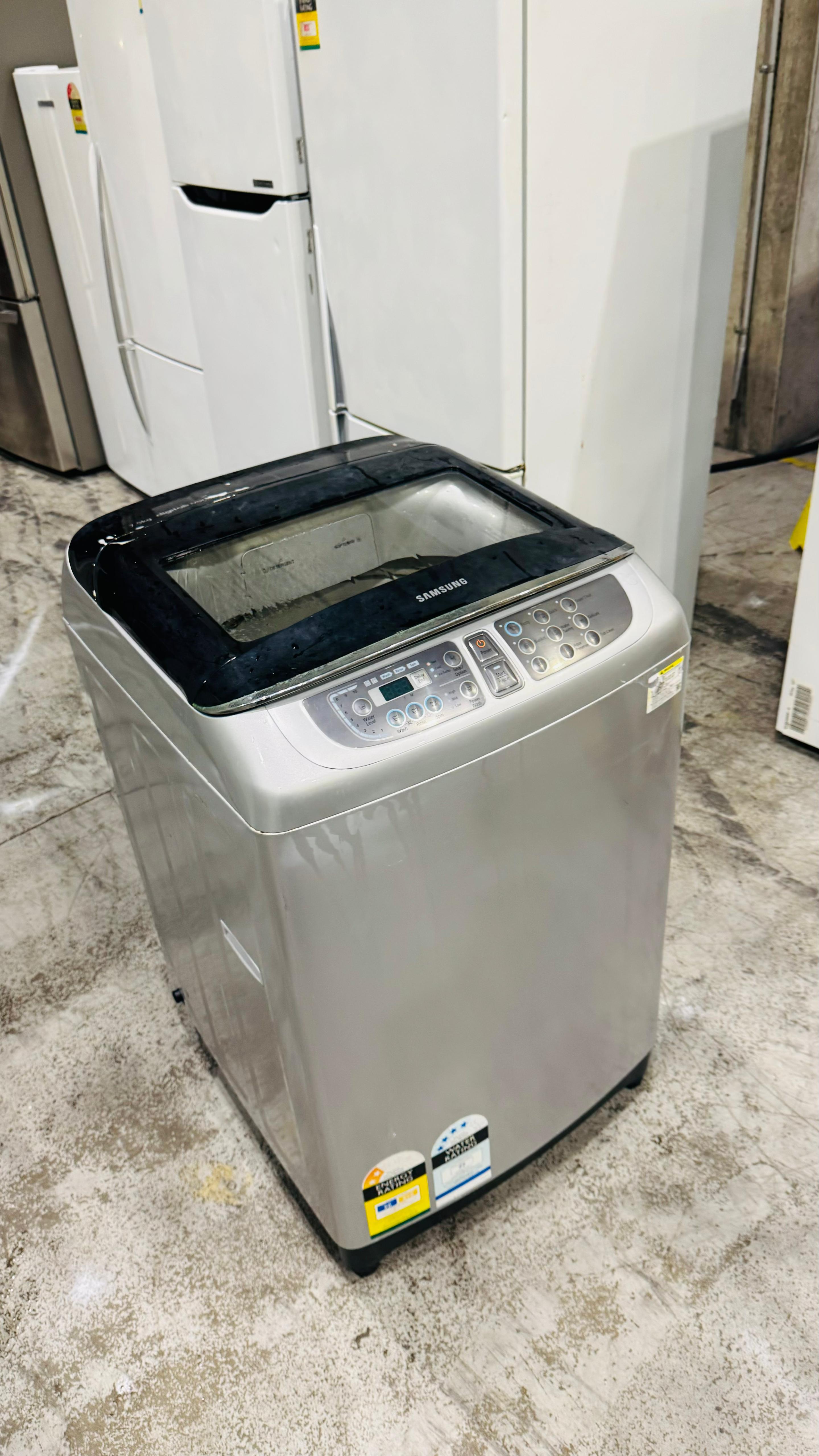 SAMSUNG 7.5KGS TOP LOADER WASHING MACHINE