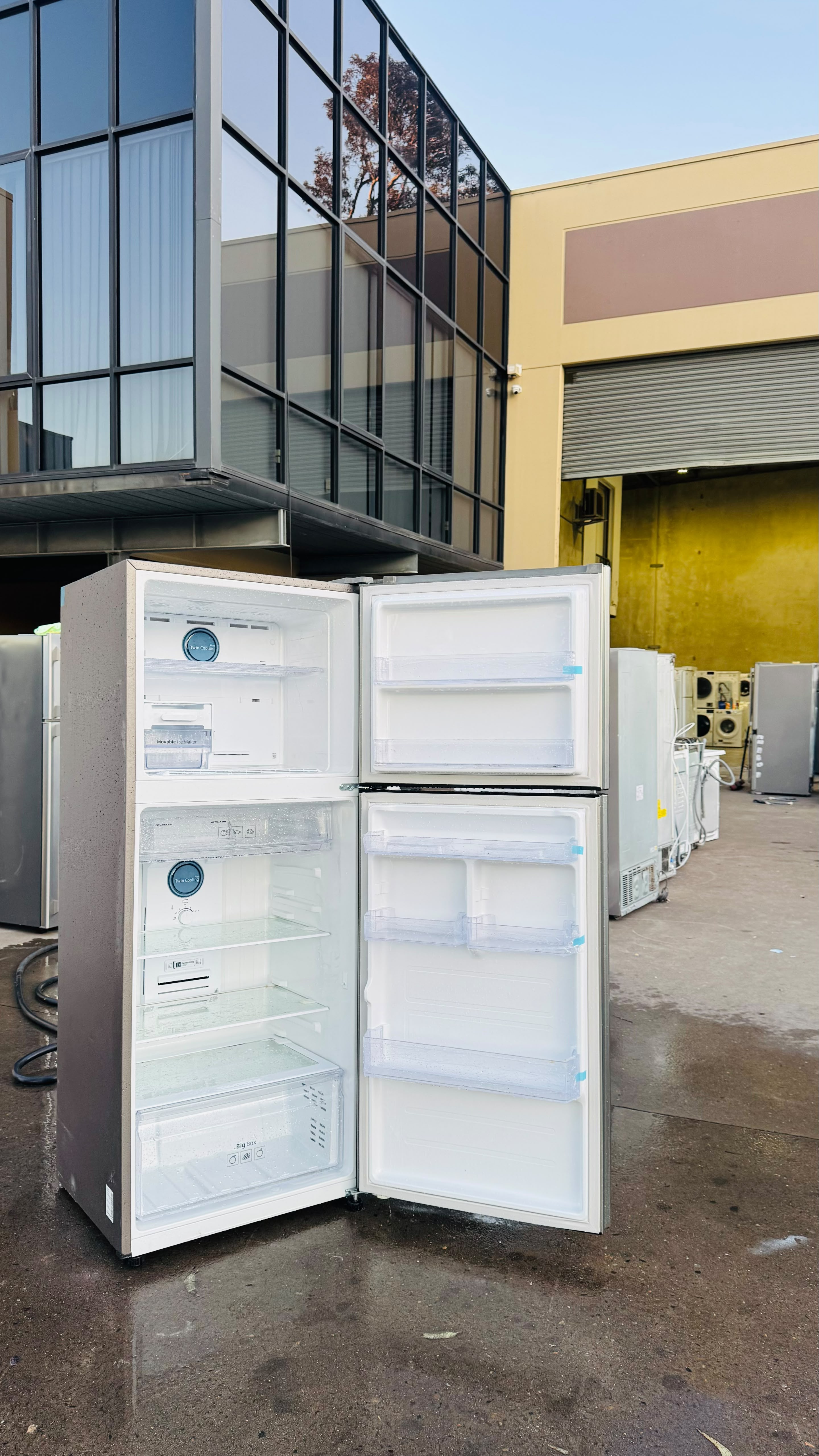 SAMSUNG 400 LITRES FRIDGE FREEZER