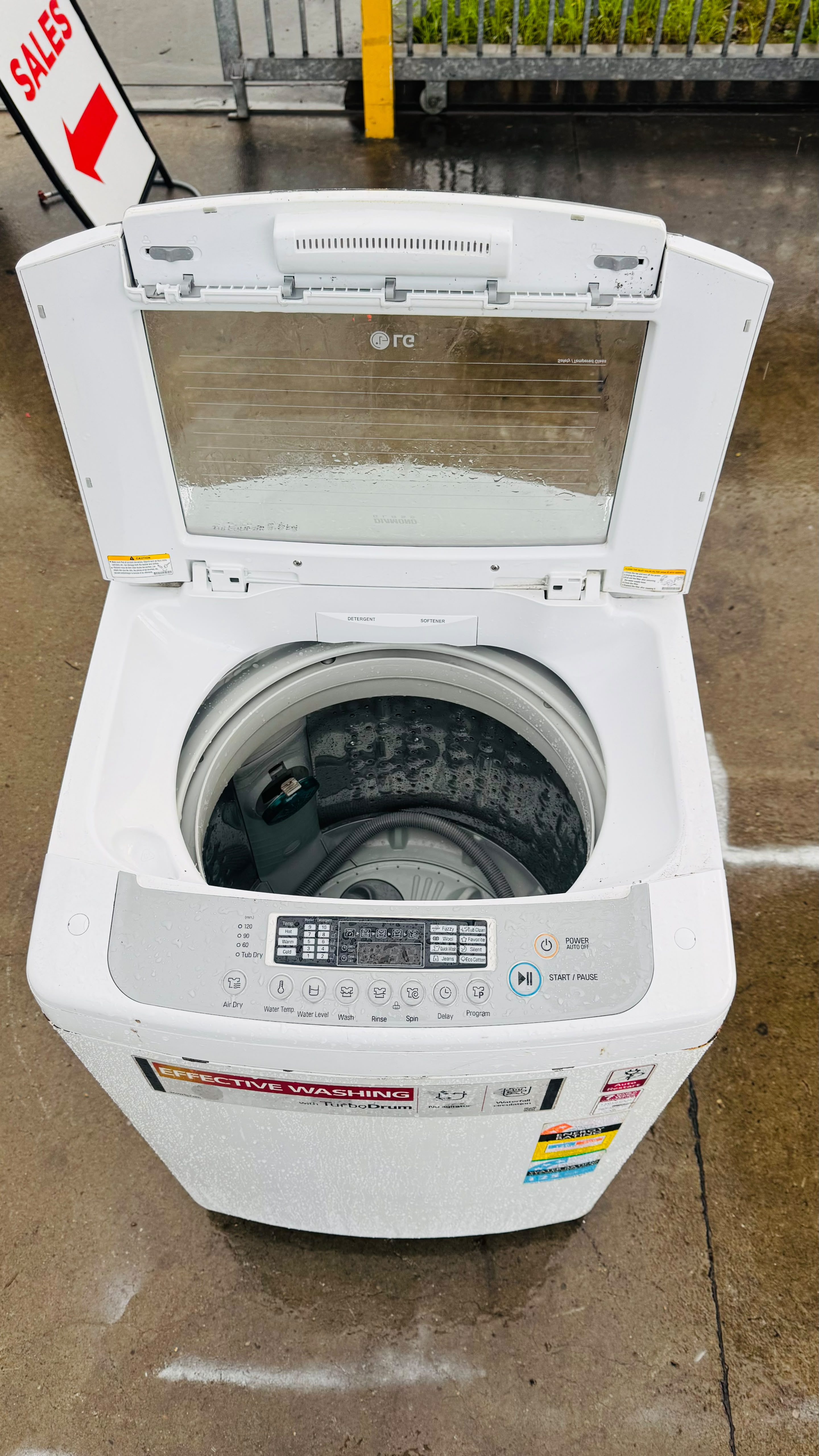 LG 8.5KGS TOP LOADER WASHING MACHINE
