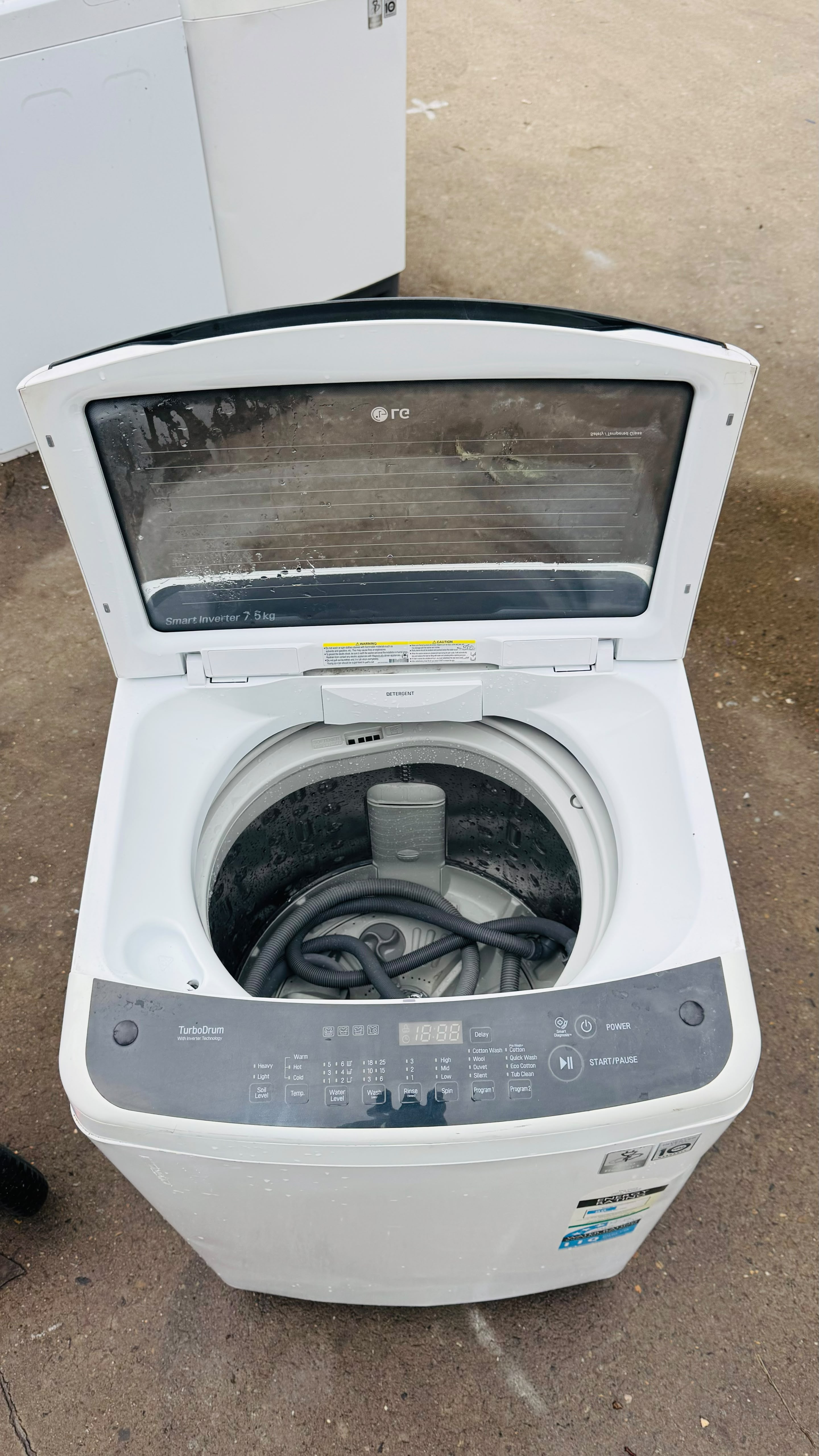LG 7.5KGS TOP LOADER WASHING MACHINE