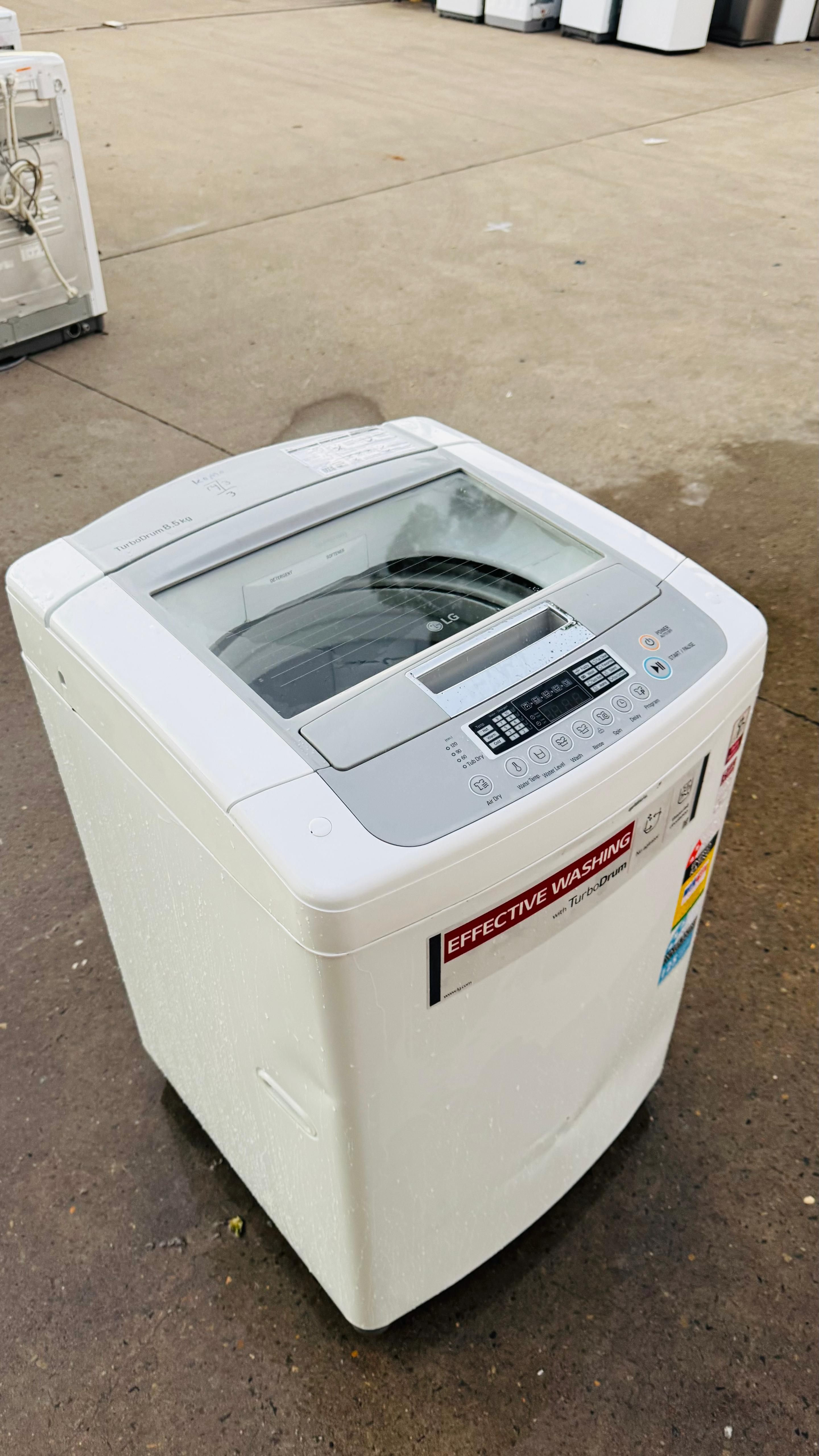 LG 8.5KGS TOP LOADER WASHING MACHINE