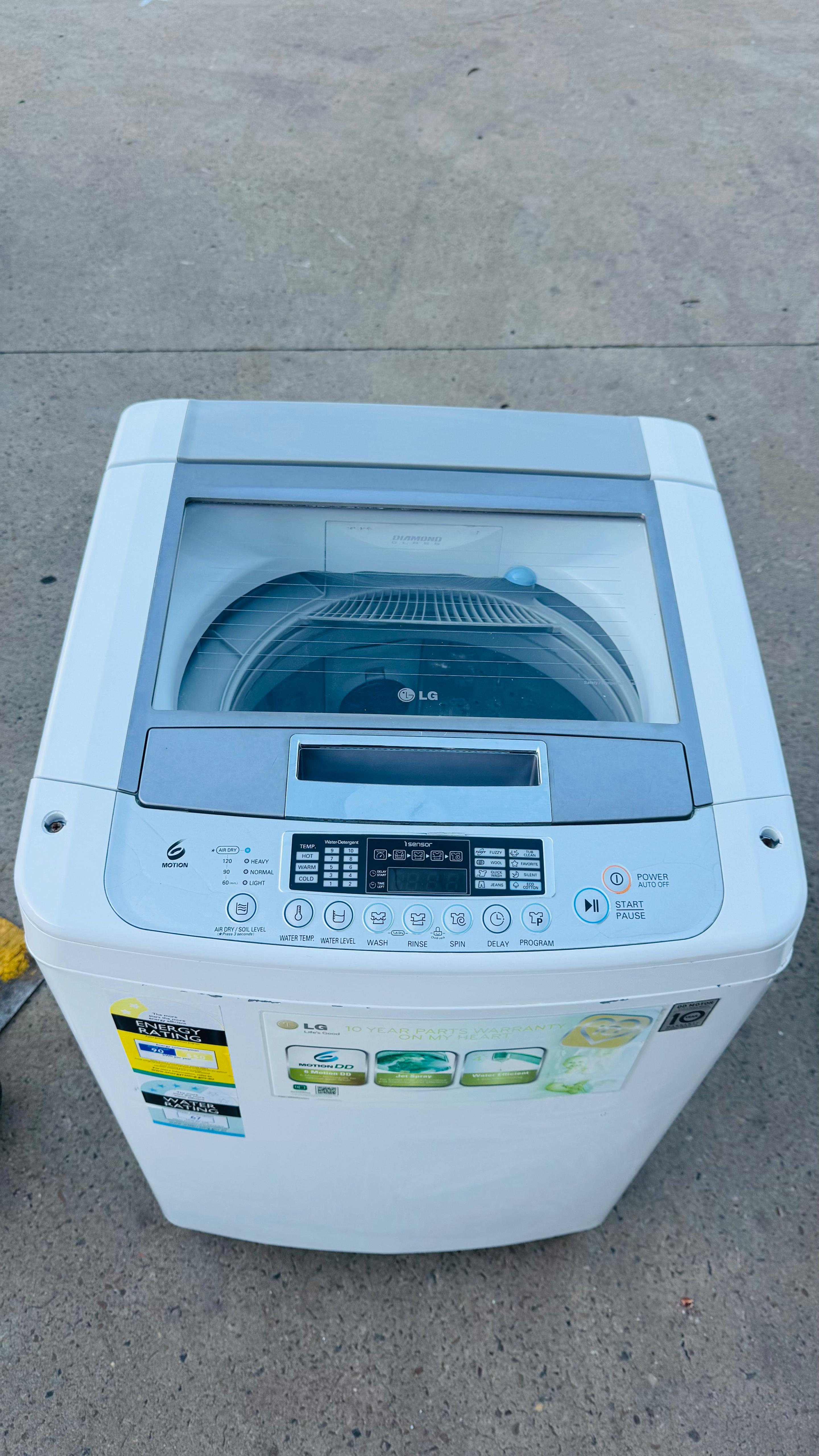 LG 6.5KGS TOP LOADER WASHING MACHINE