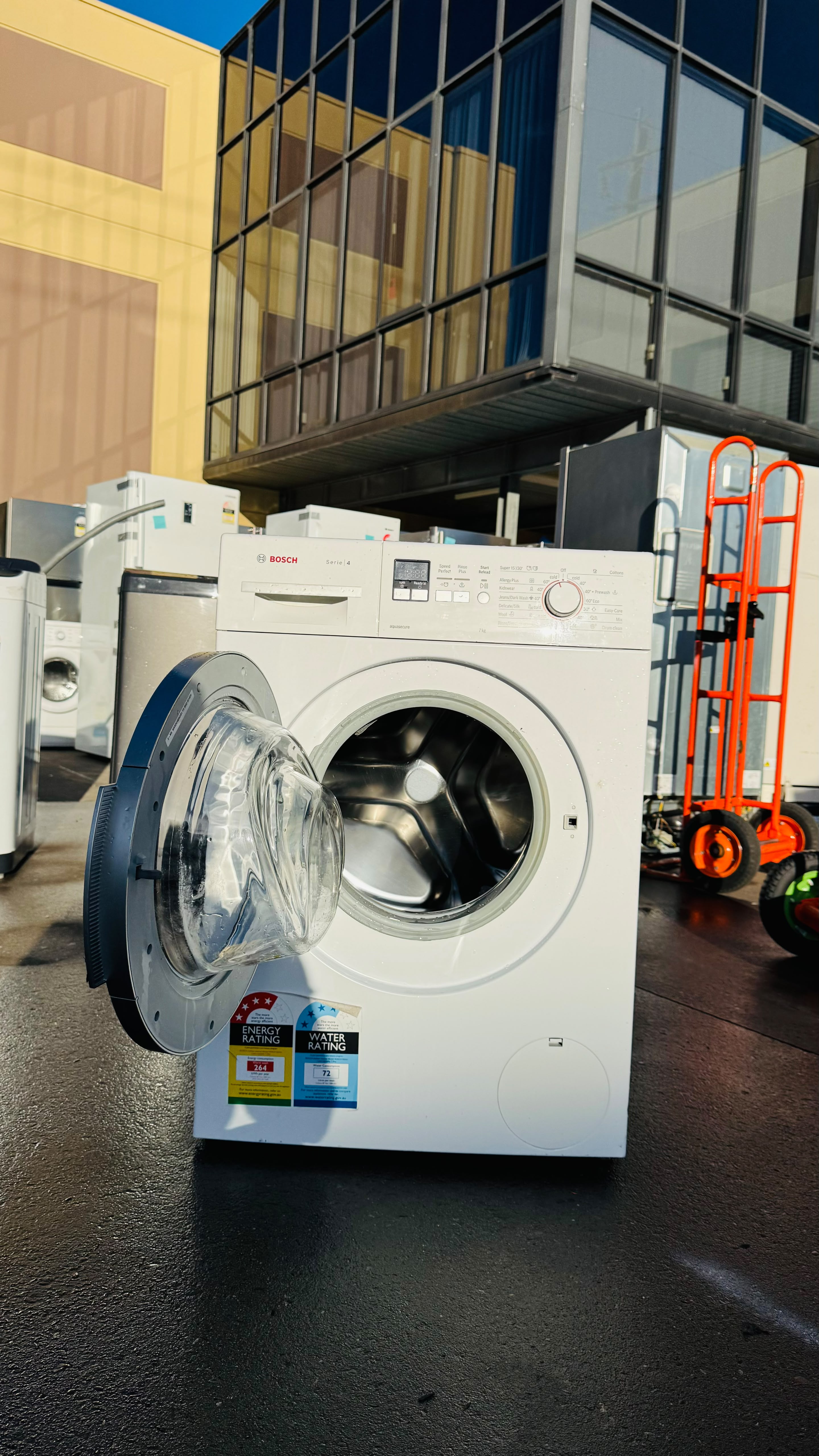 BOSCH 7KGS FRONT LOADER WASHING MACHINE