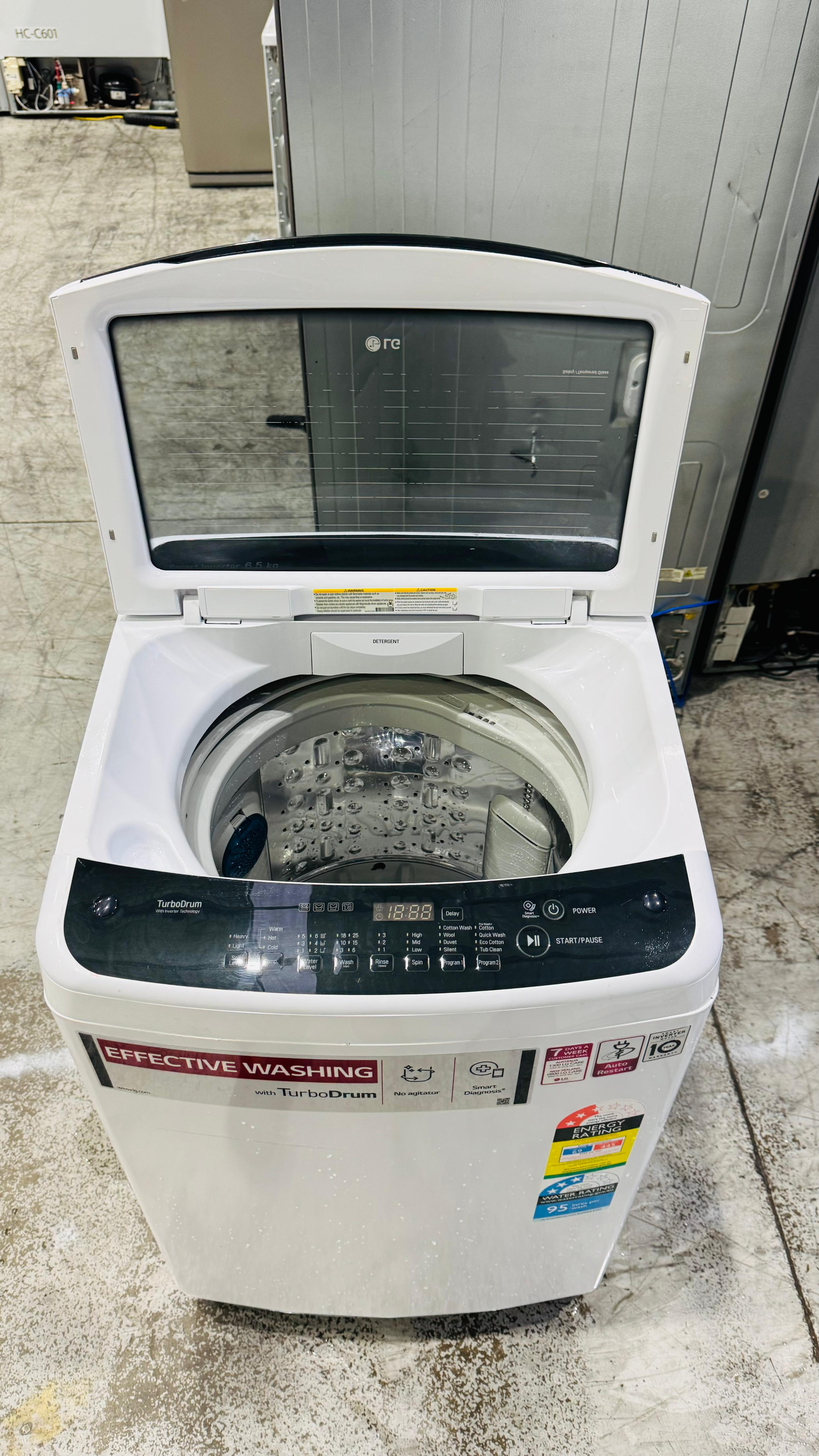 LG 6.5KGS TOP LOADER WASHING MACHINE