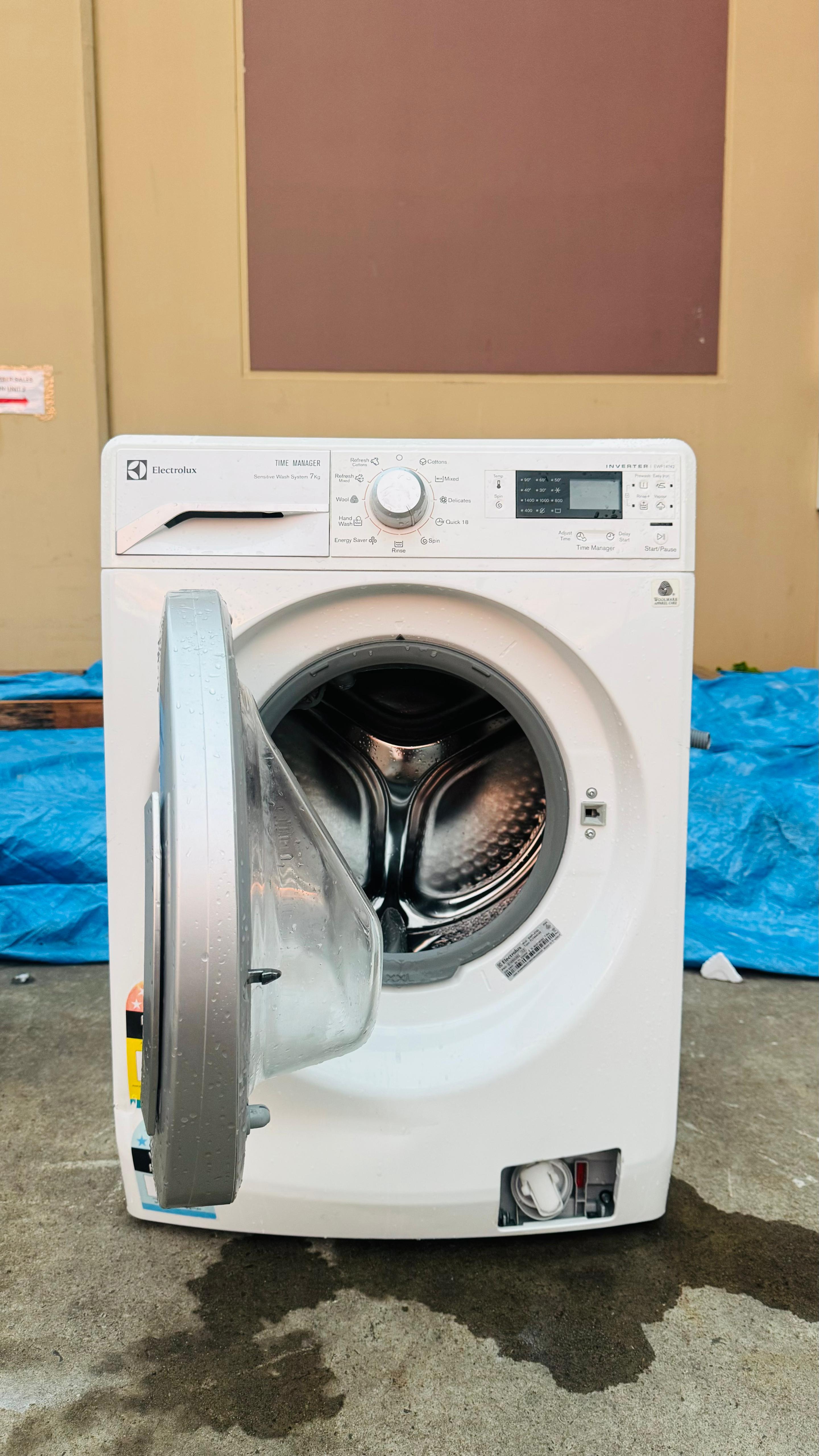 ELECTROLUX 7KGS FRONT LOADER WASHING MACHINE