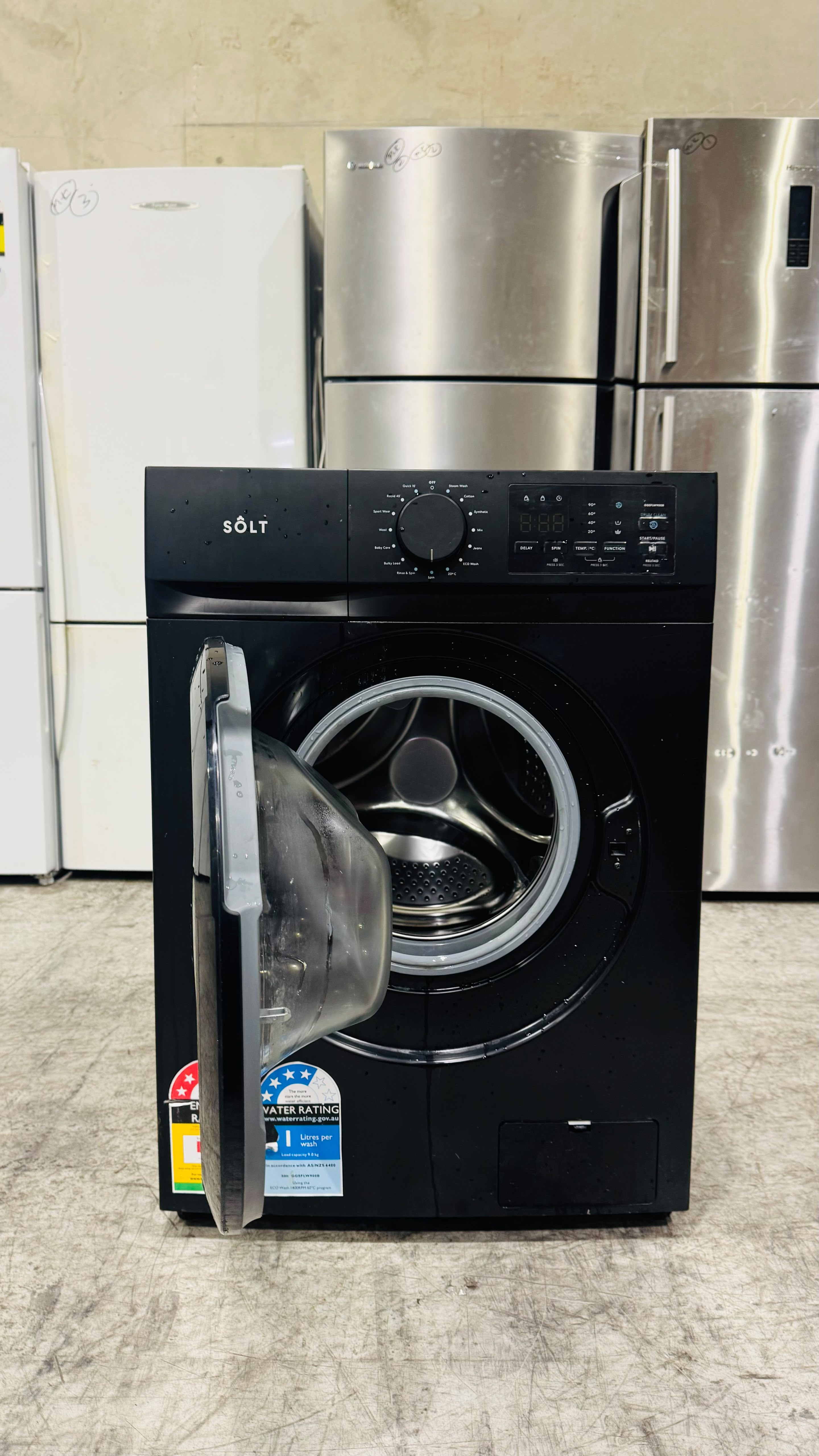 SOLT 9KGS FRONT LOADER WASHING MACHINE