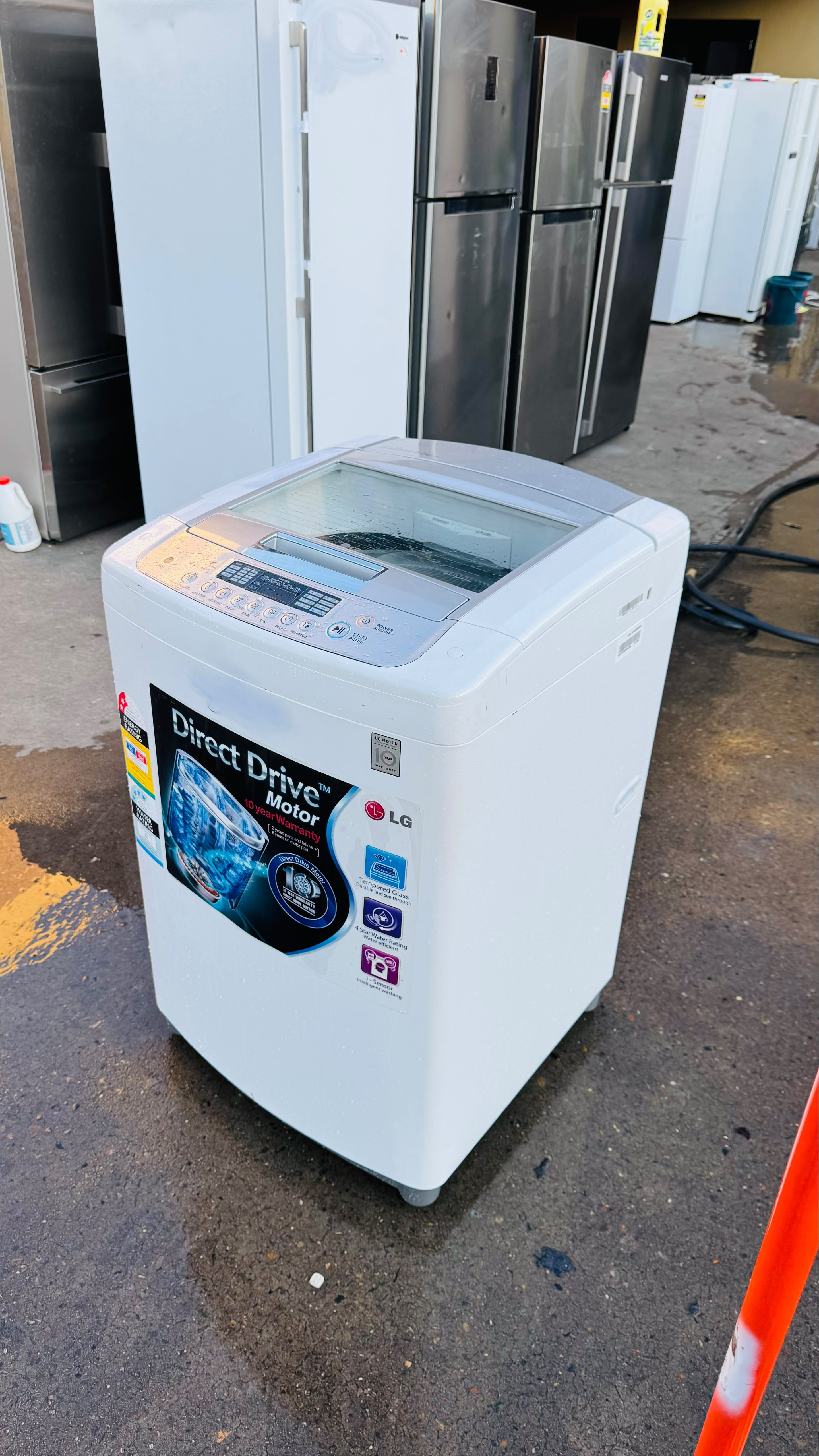LG 8KGS TOP LOADER WASHING MACHINE