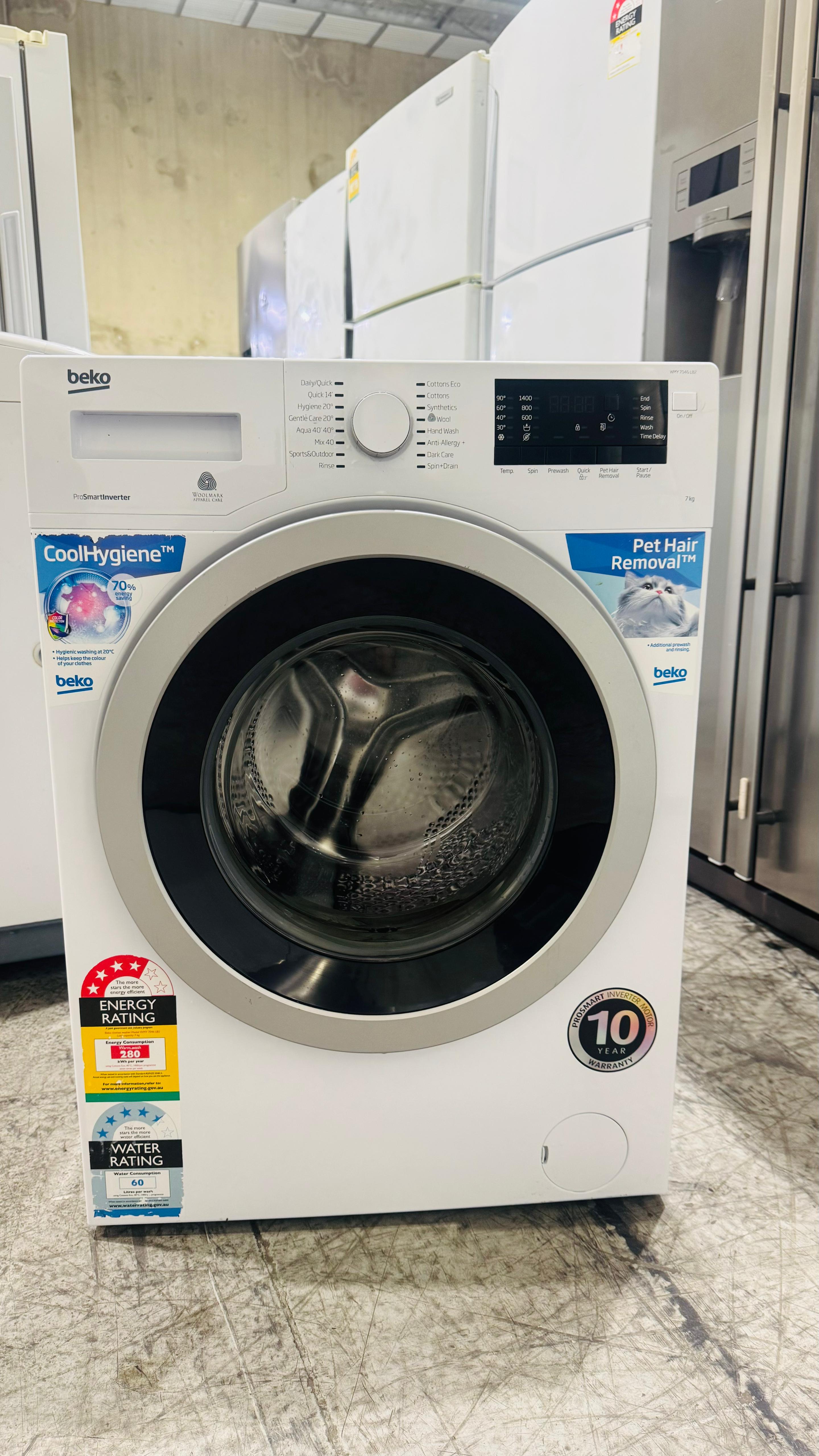 BEKO 7 KGS FRONT LOADER WASHING MACHINE