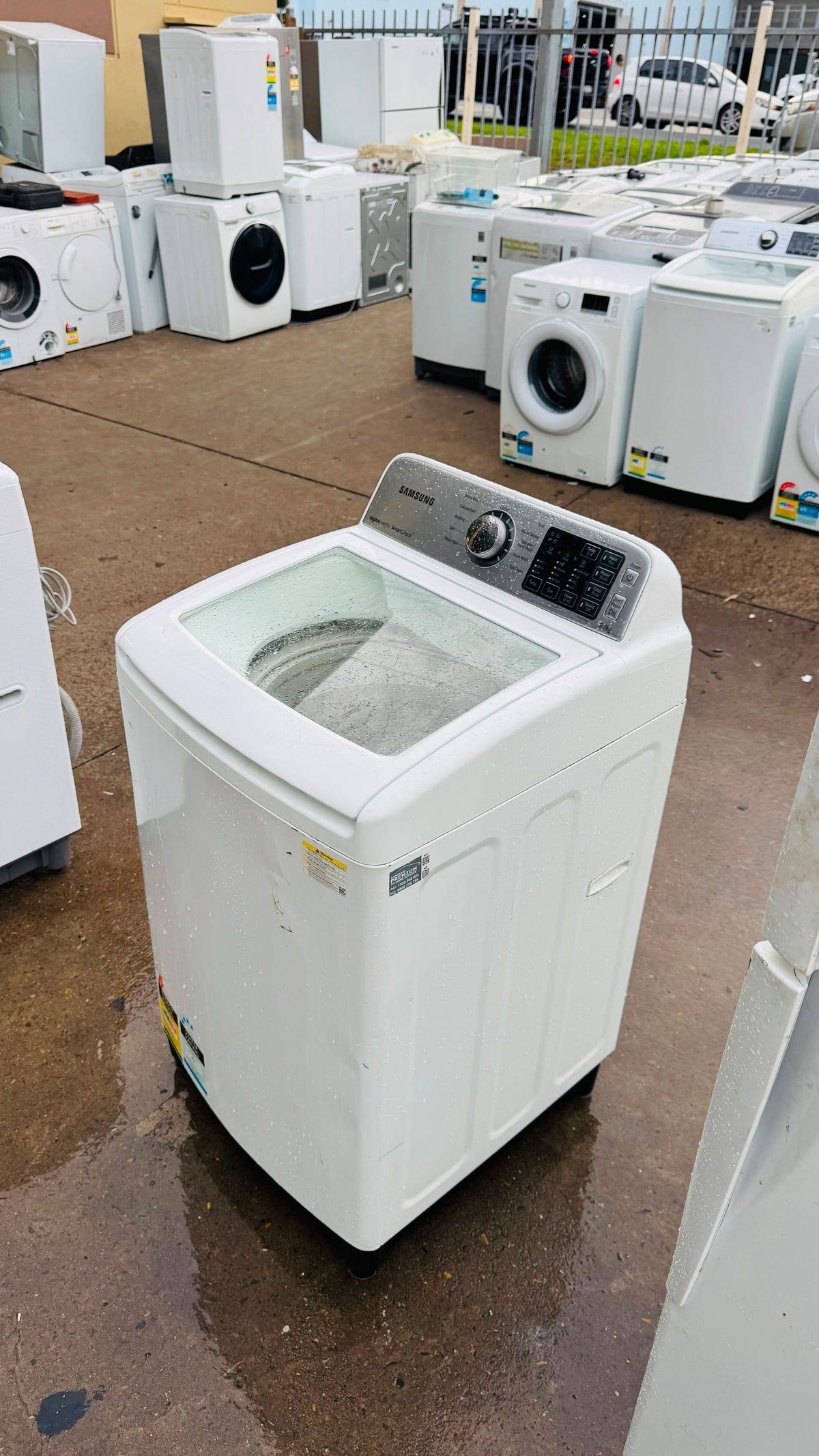 SAMSUNG 8KGS TOP LOADER WASHING MACHINE