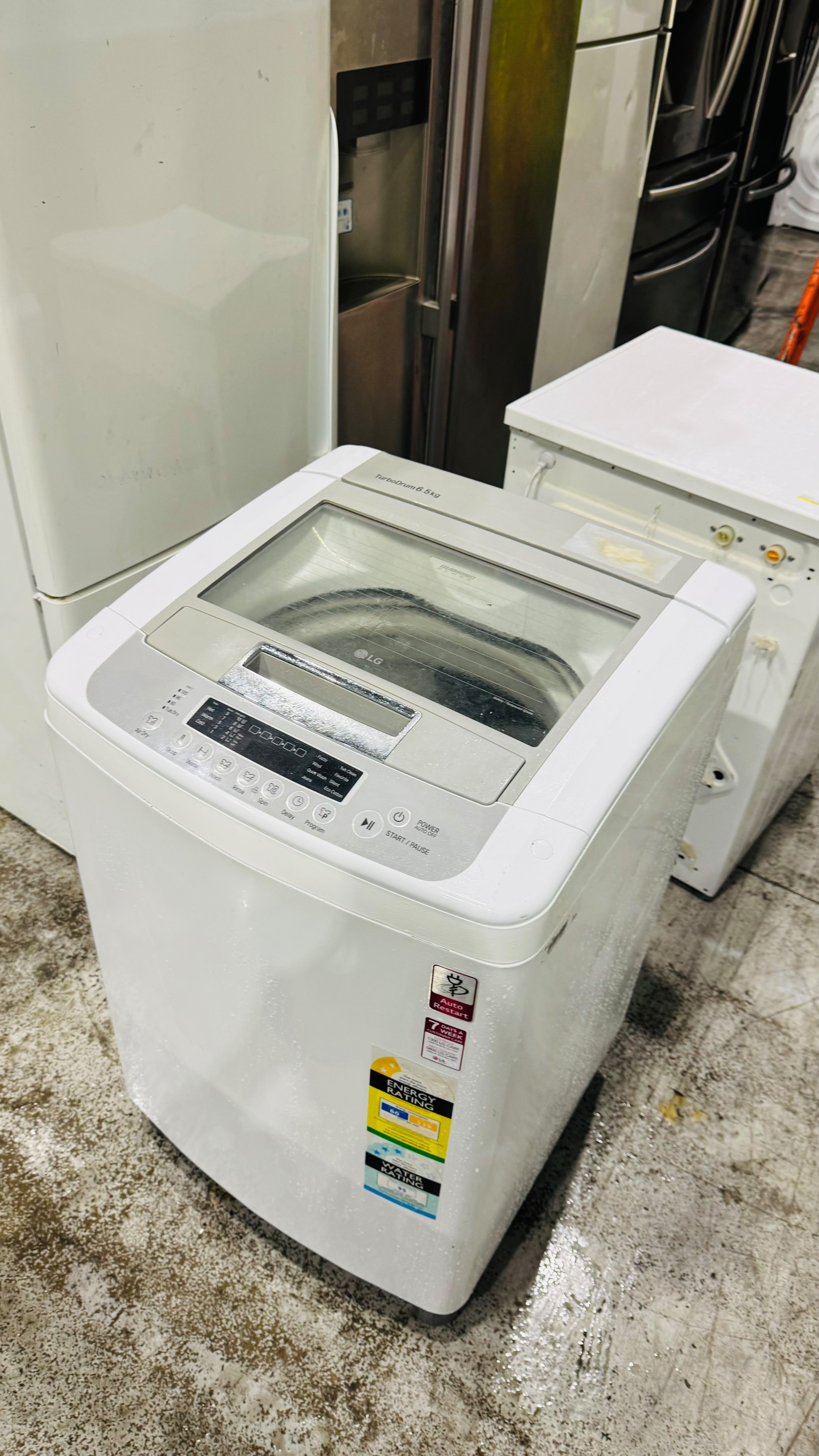 LG 6.5KGS TOP LOADER WASHING MACHINE
