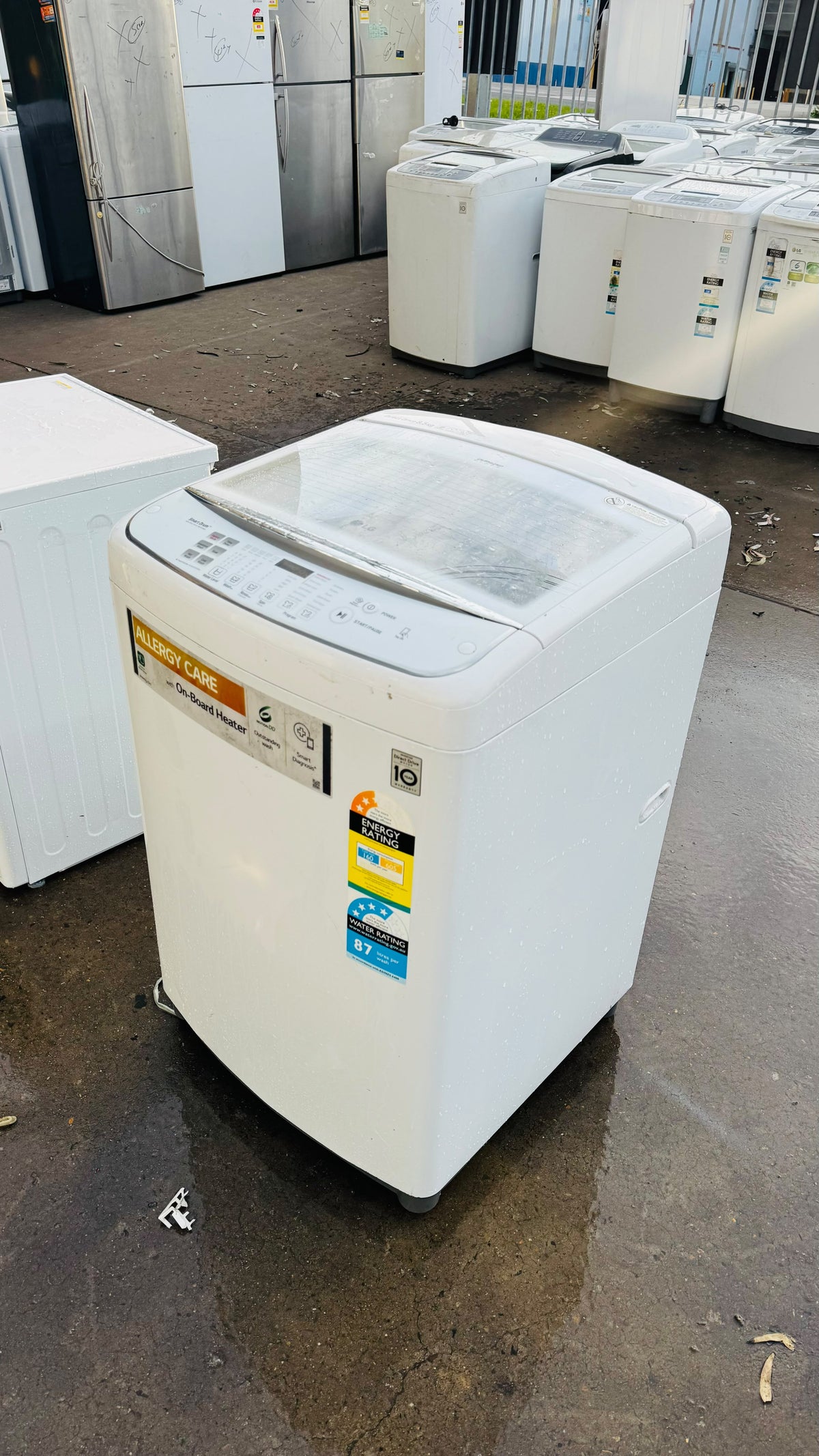 LG 8.5KGS TOP LOADER WASHING MACHINE