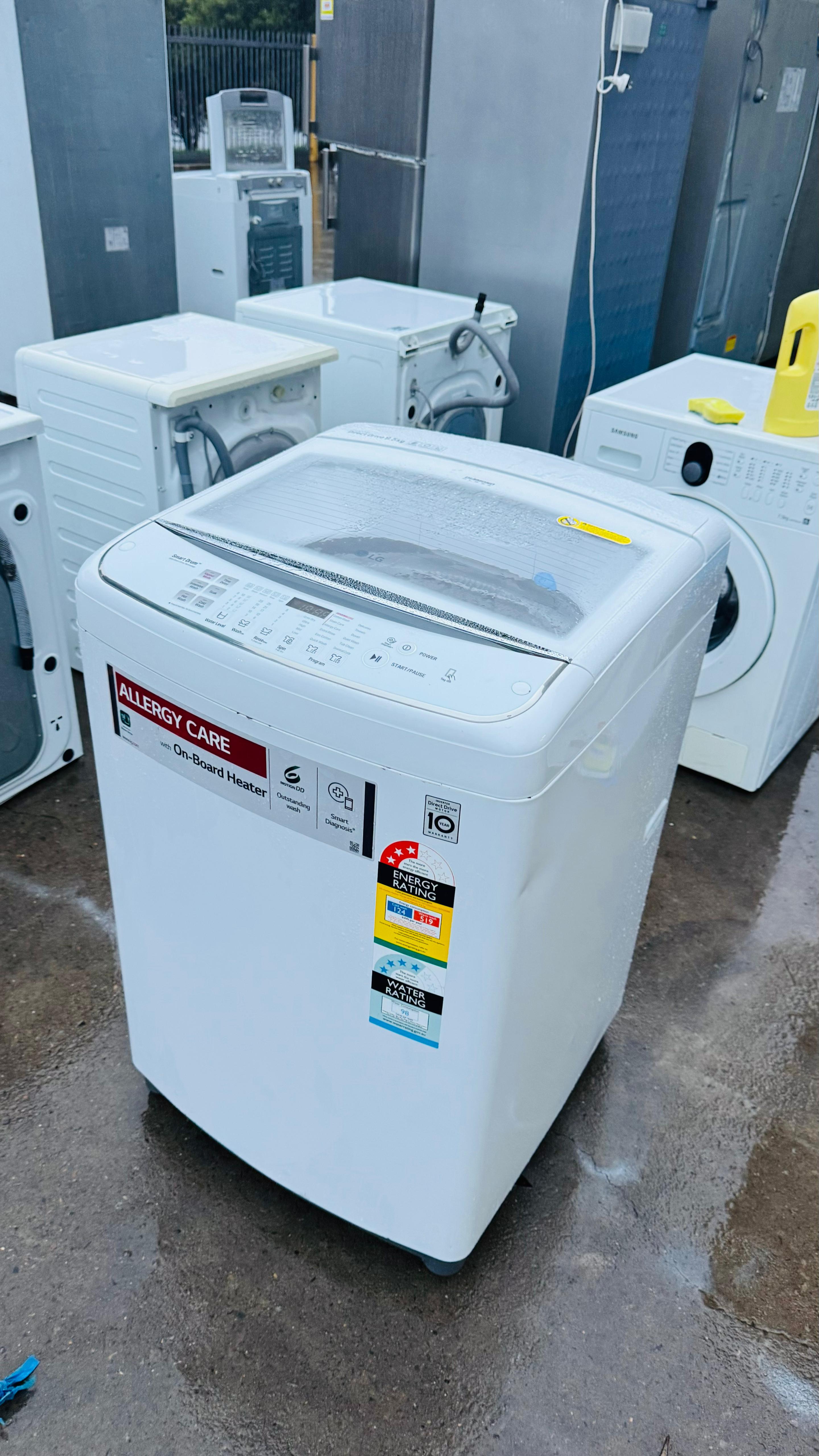 LG 9.5KGS TOP LOADER WASHING MACHINE