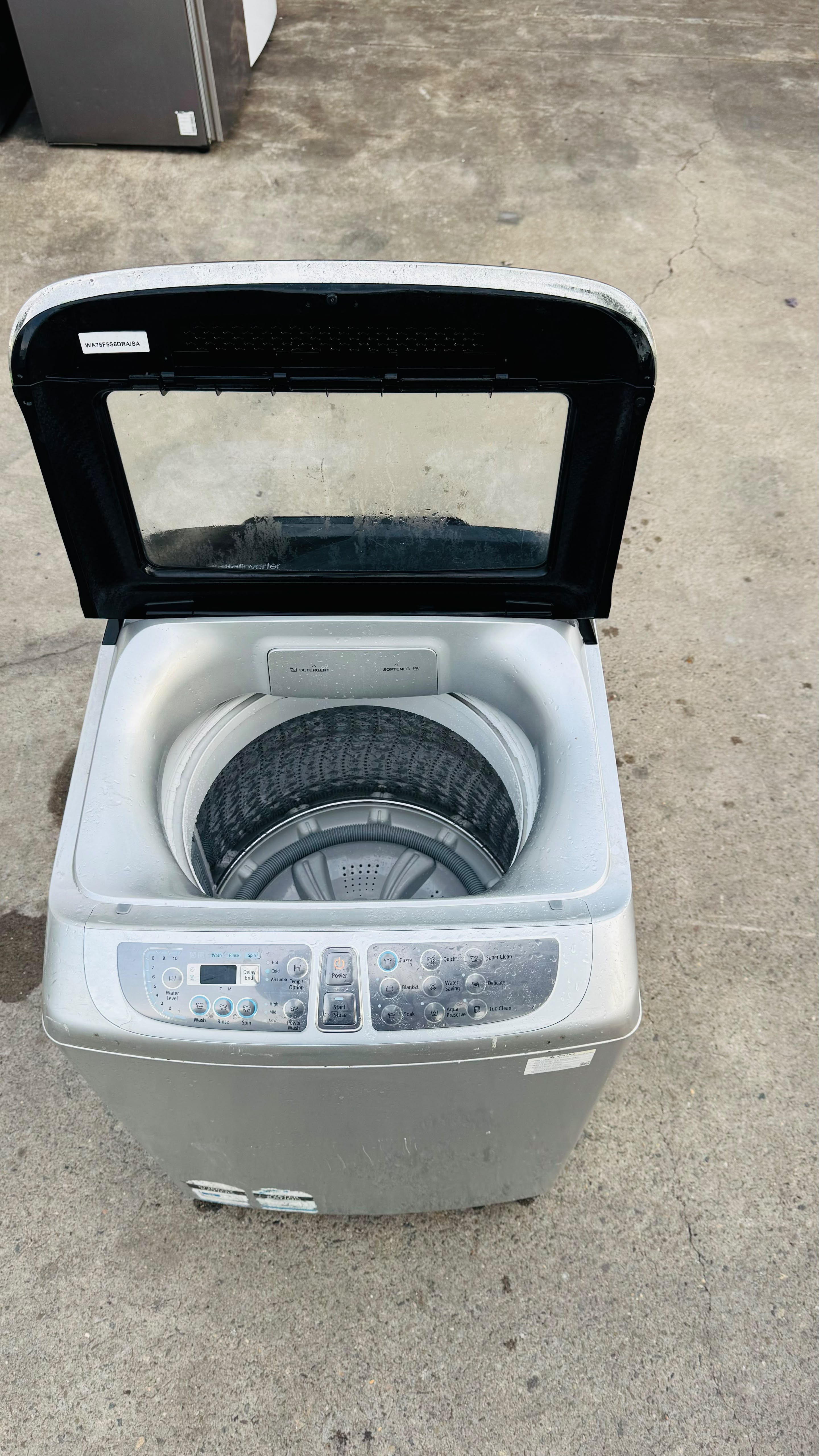 SAMSUNG 7.5KGS TOP LOADER WASHING MACHINE