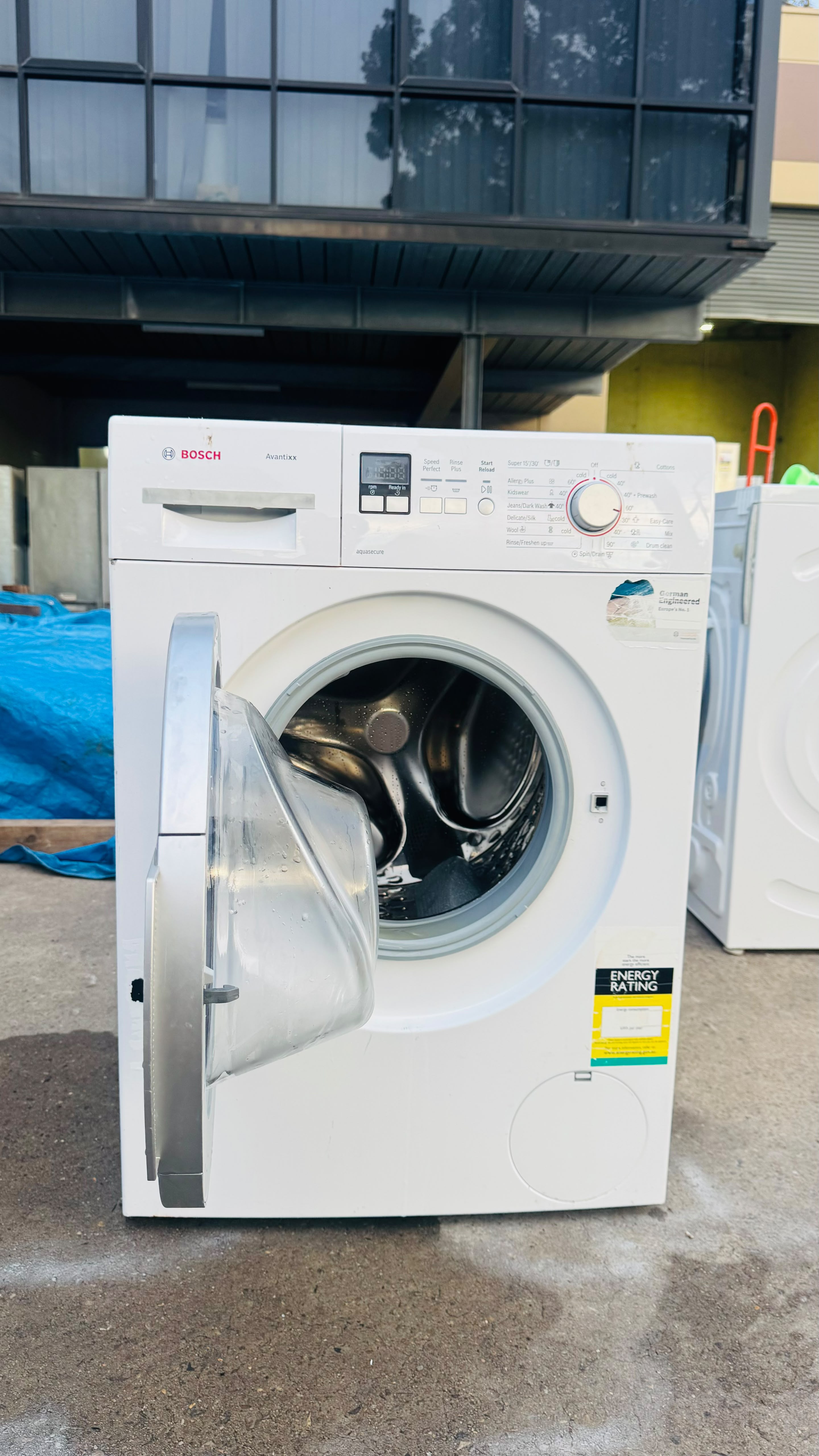 BOSCH 7.5KGS FRONT LOADER WASHING MACHINE