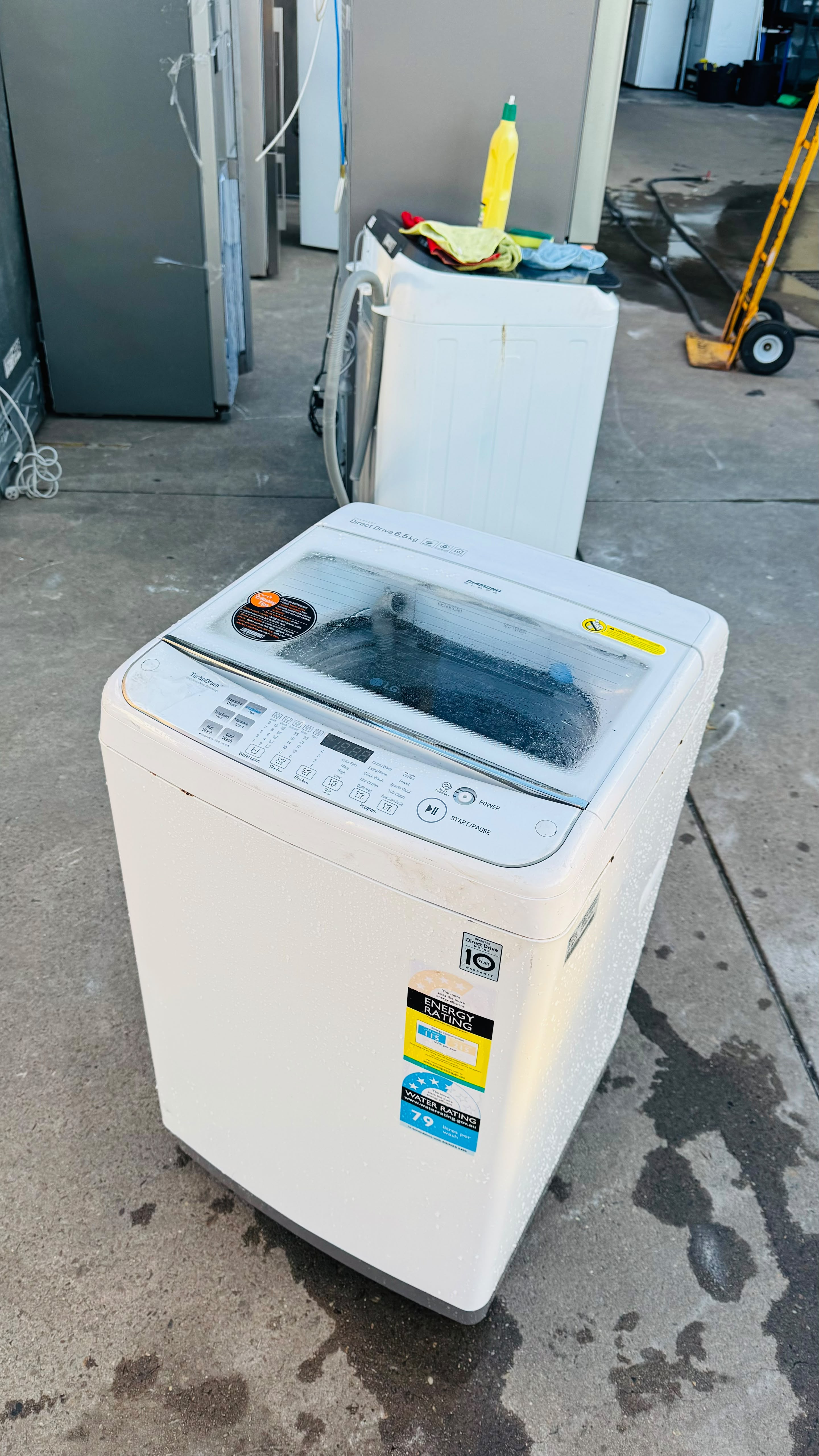 LG 6.5KGS TOP LOADER WASHING MACHINE