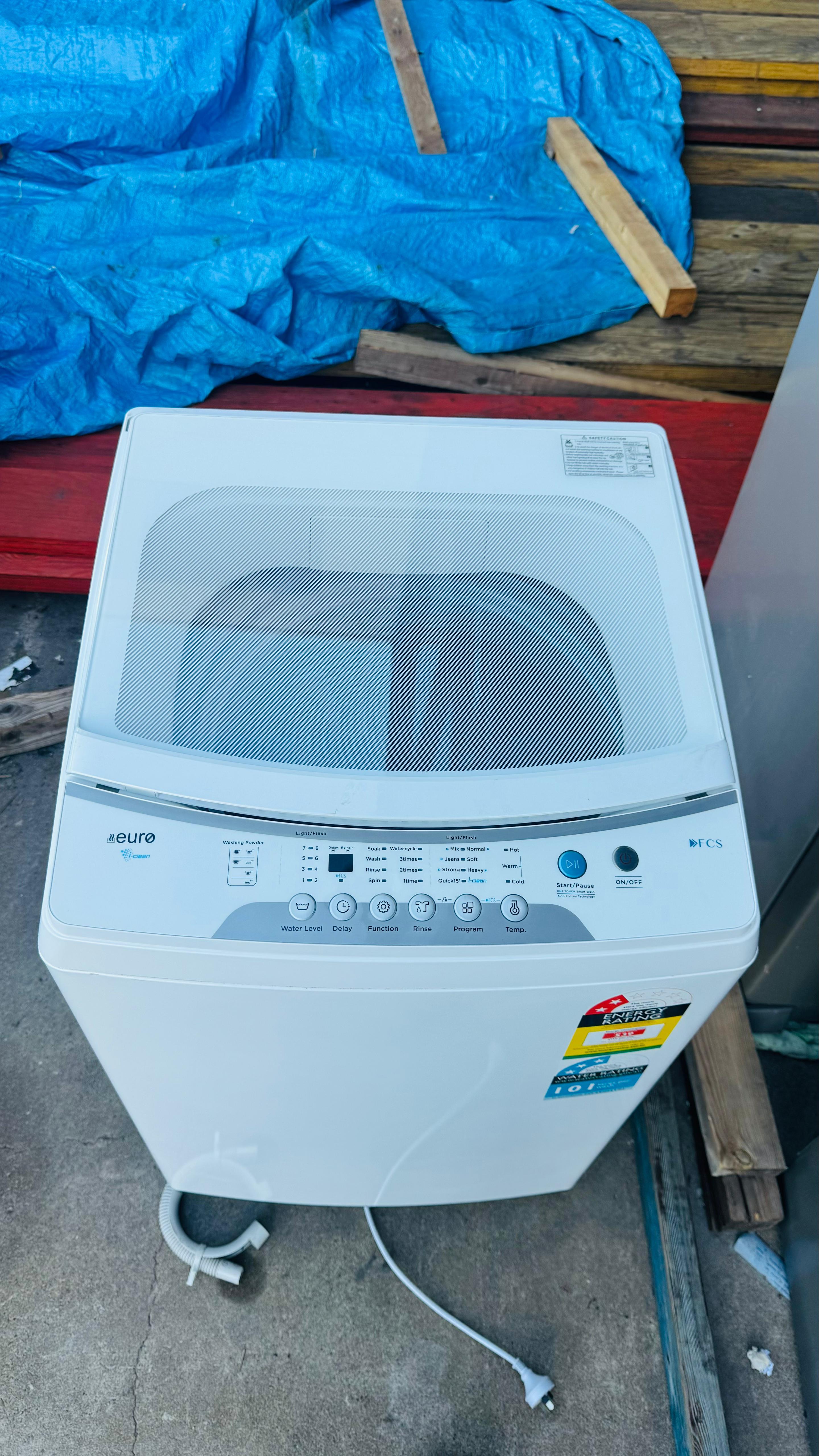 EURO 7 KGS TOP LOADER WASHING MACHINE