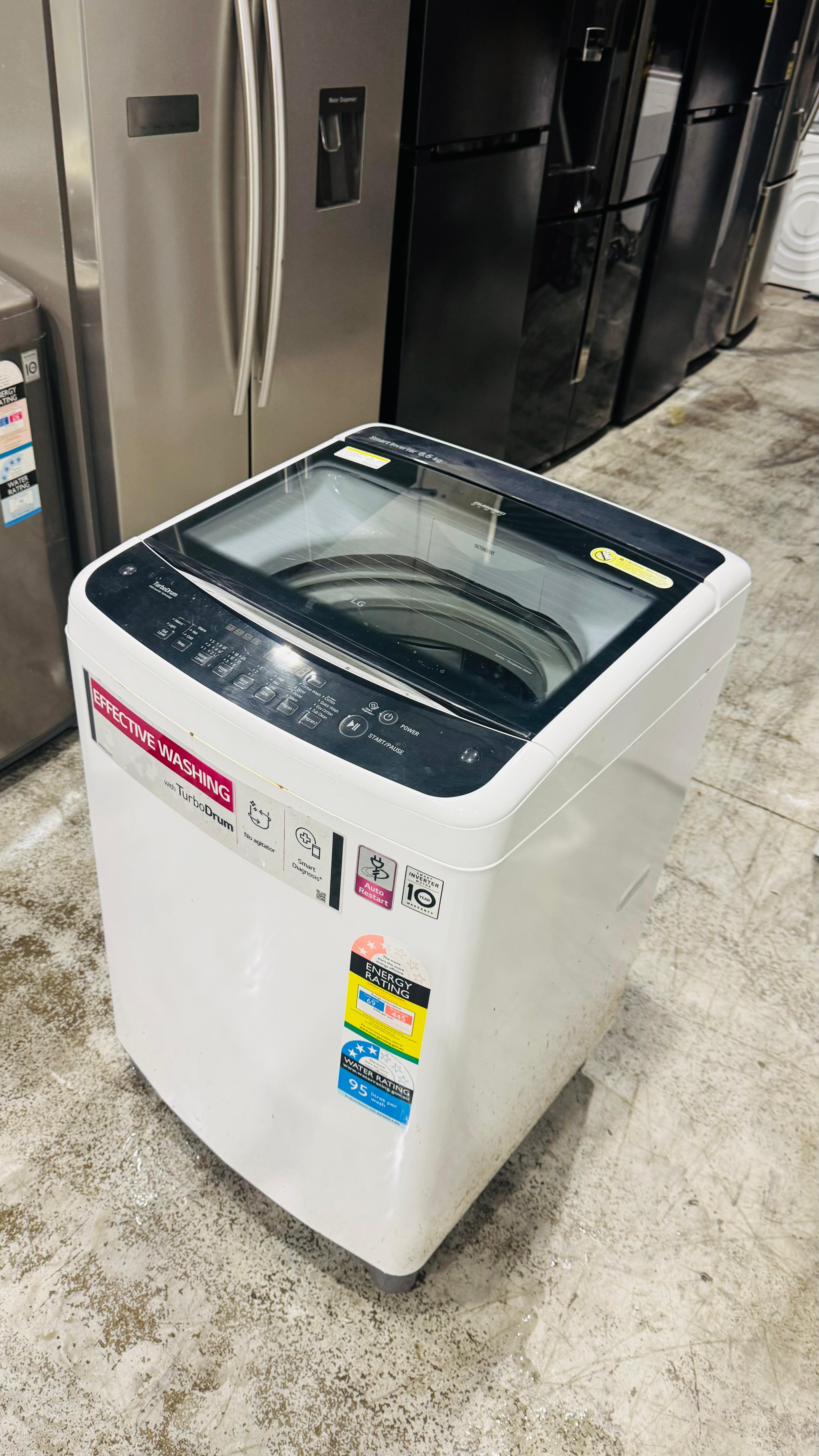 LG 6.5 KGS TOP LOADER WASHING MACHINE