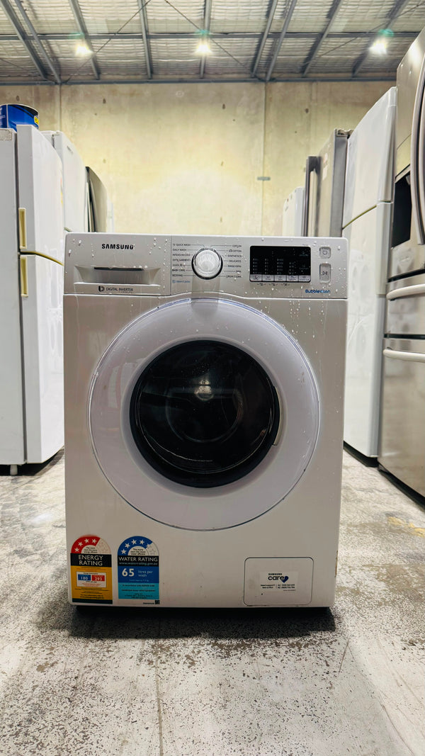 SAMSUNG 7.5KGS FRONT LOADER WASHING MACHINE