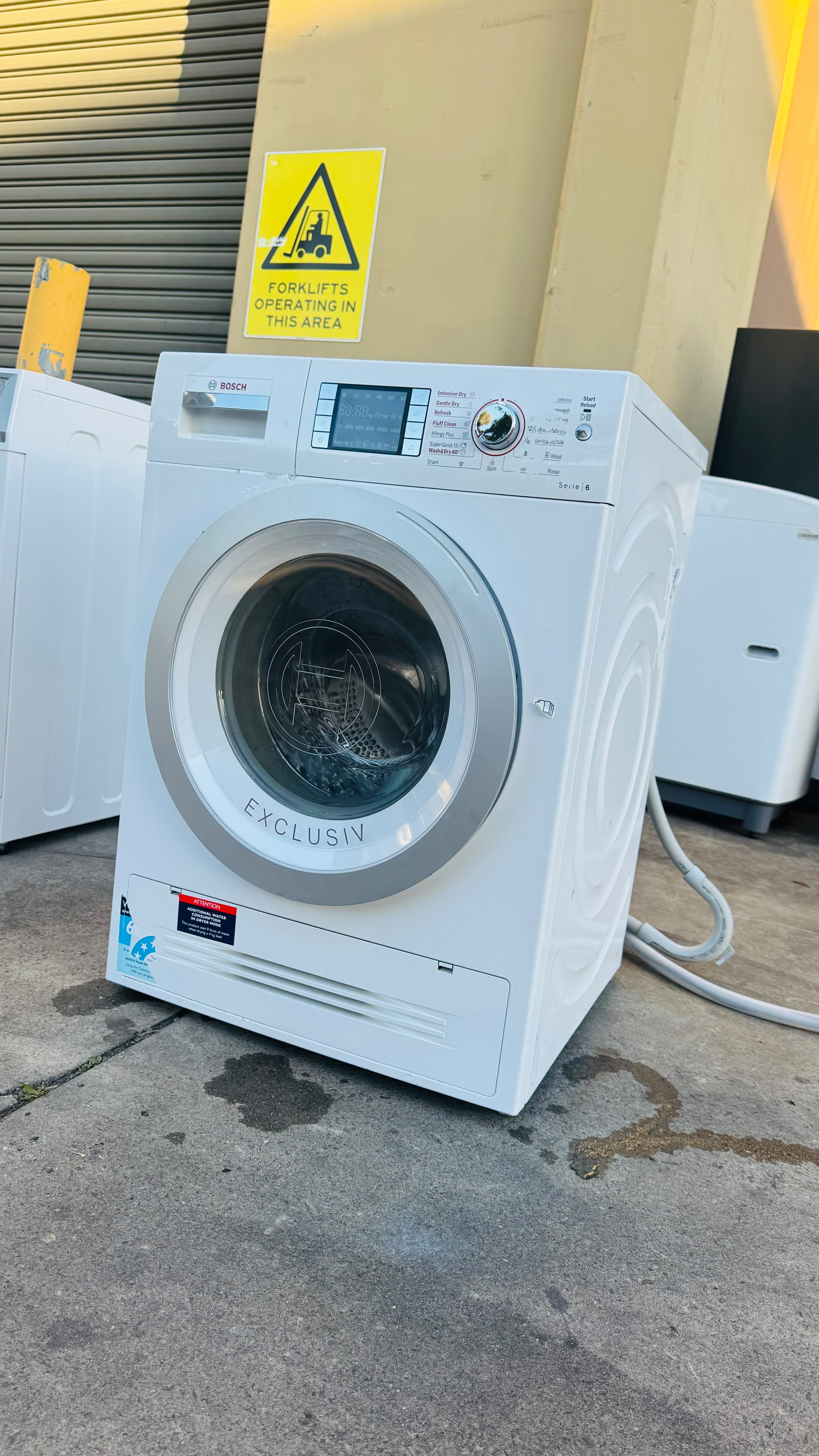 BOSCH 8KGS FRONT LOADER WASHING MACHINE