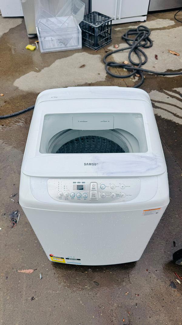 SAMSUNG 6.5KGS TOP LOADER WASHING MACHINE