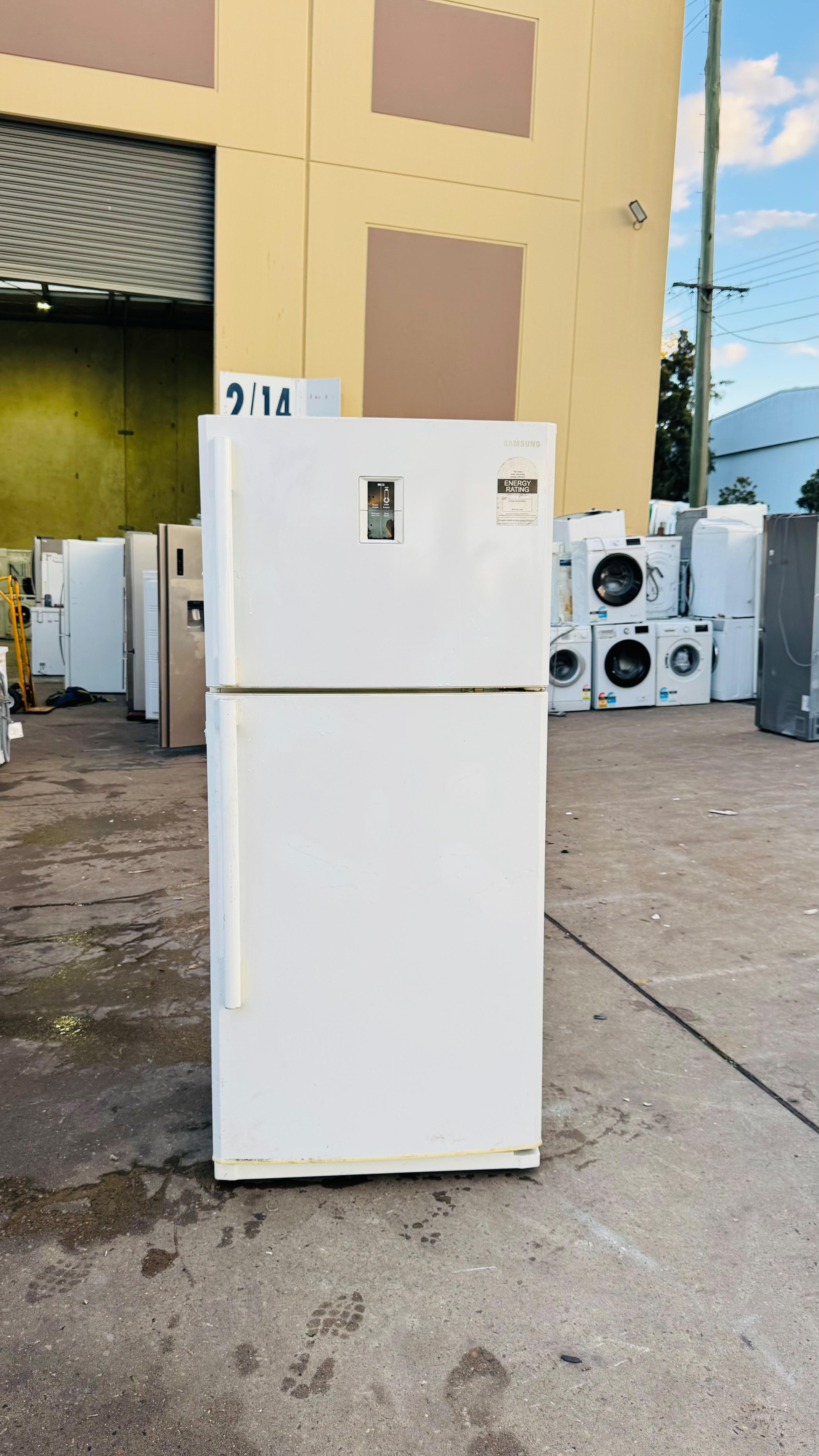 SAMSUNG 512 LITRES FRIDGE FREEZER