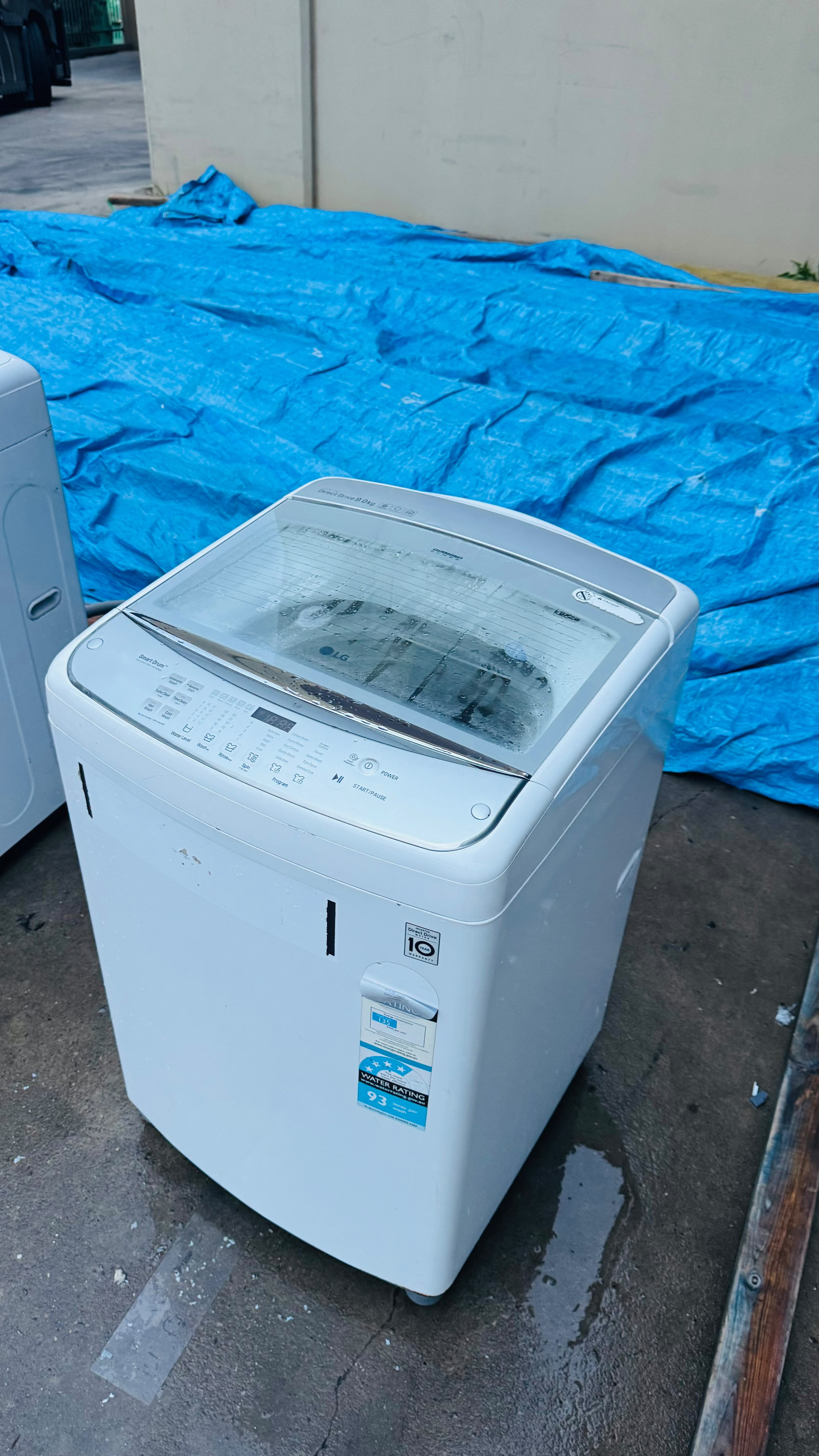 LG 9KGS TOP LOADER WASHING MACHINE