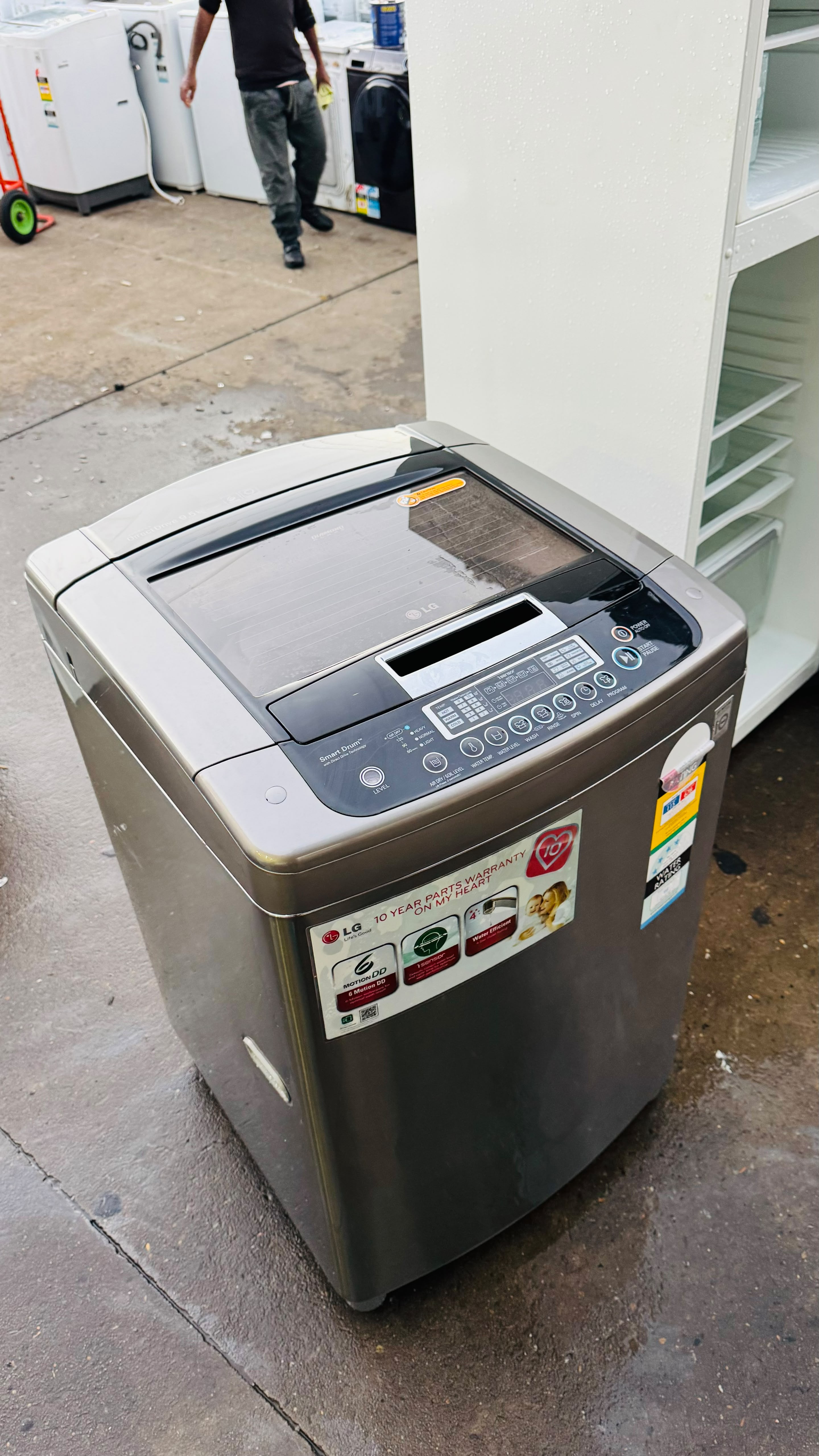 LG 9.5KGS TOP LOADER WASHING MACHINE