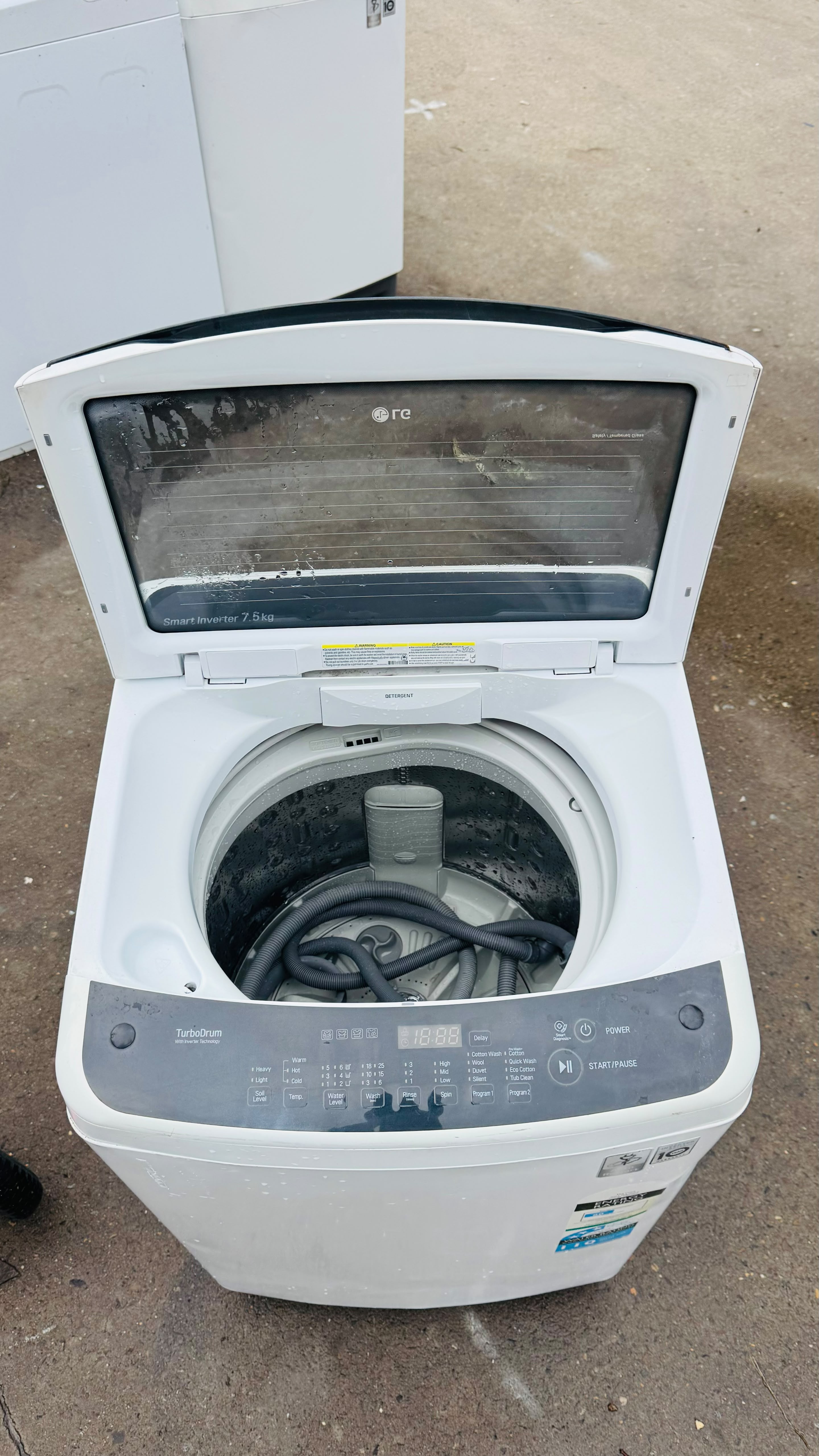 LG 7.5KGS TOP LOADER WASHING MACHINE
