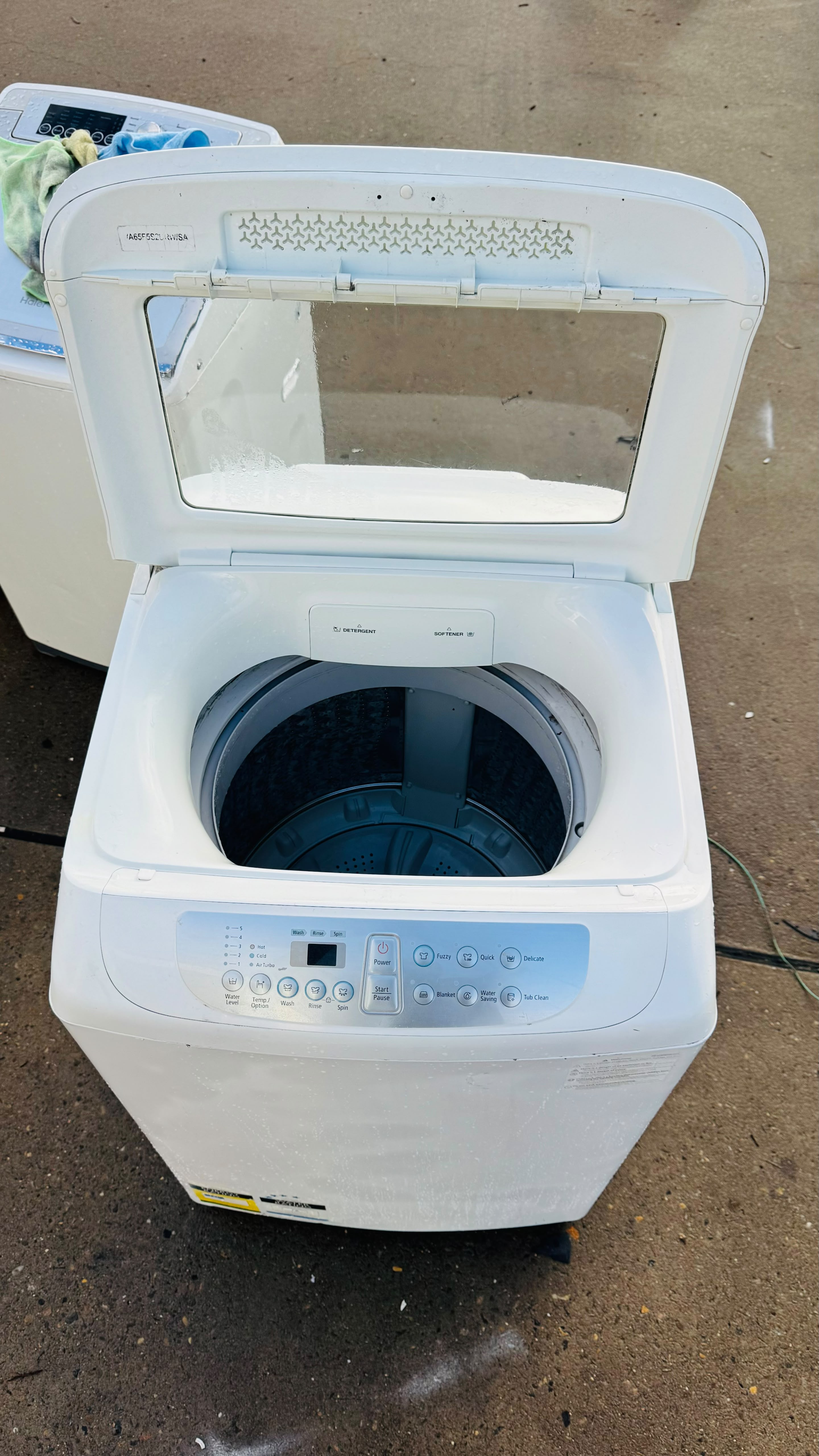 SAMSUNG 6.5KGS TOP LOADER WASHING MACHINE