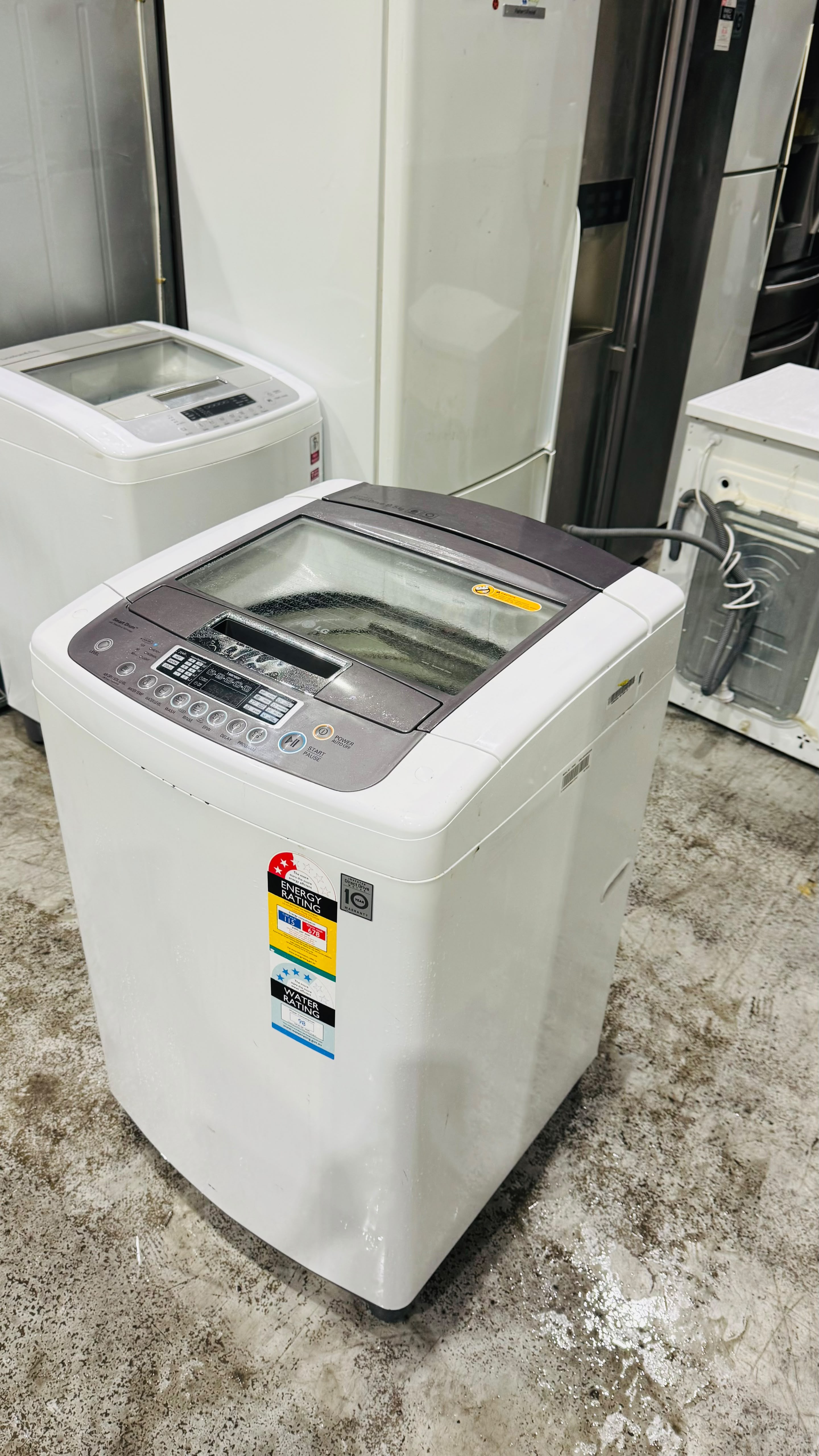 LG 9.5KGS TOP LOADER WASHING MACHINE