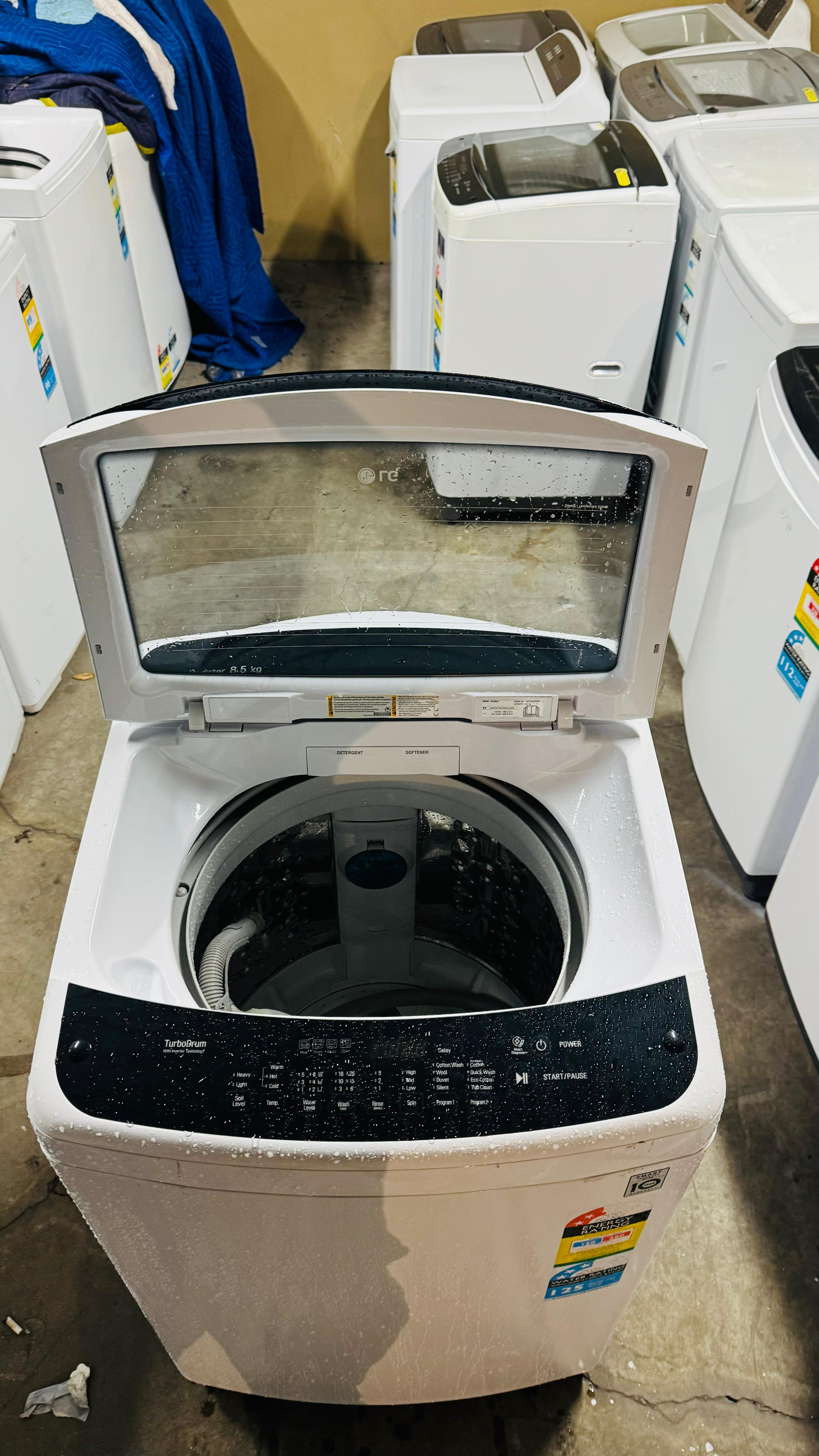 LG 8.5KGS TOP LOADER WASHING MACHINE