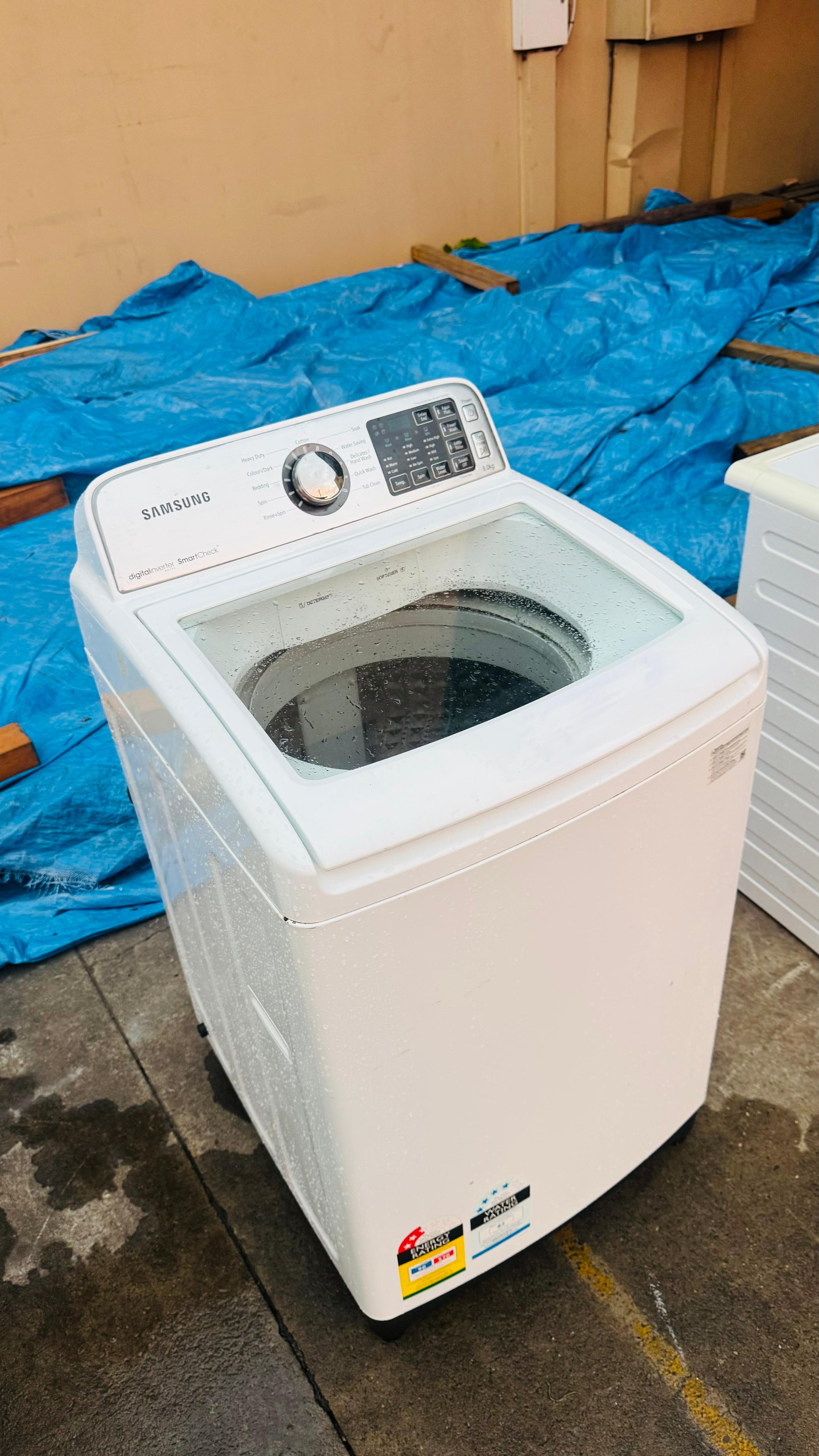 SAMSUNG 8 KGS TOP LOADER WASHING MACHINE